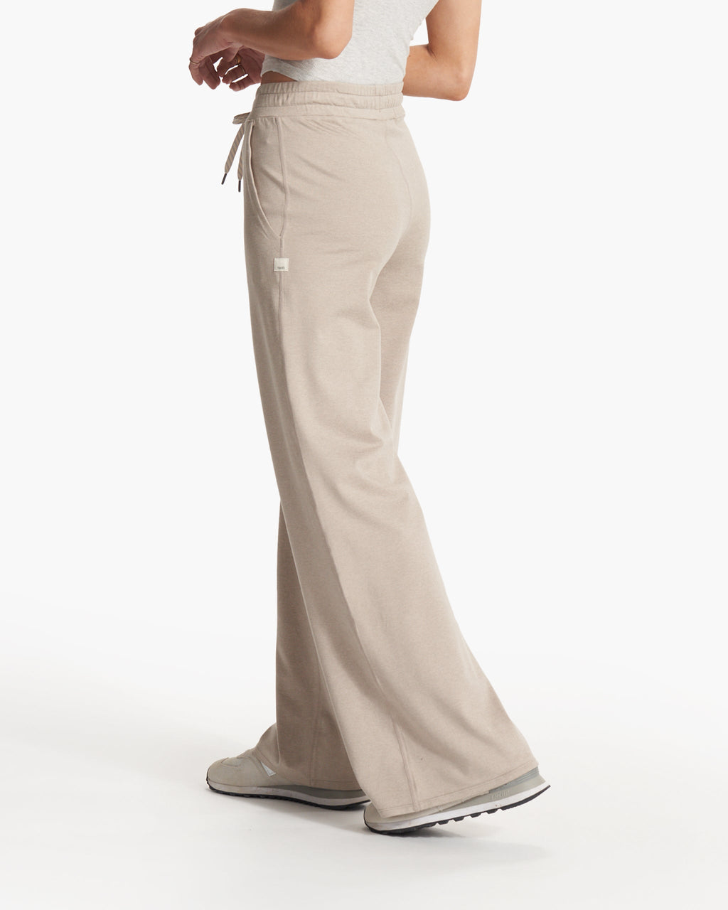 Halo Essential Wideleg Pant | Dark Salt Heather