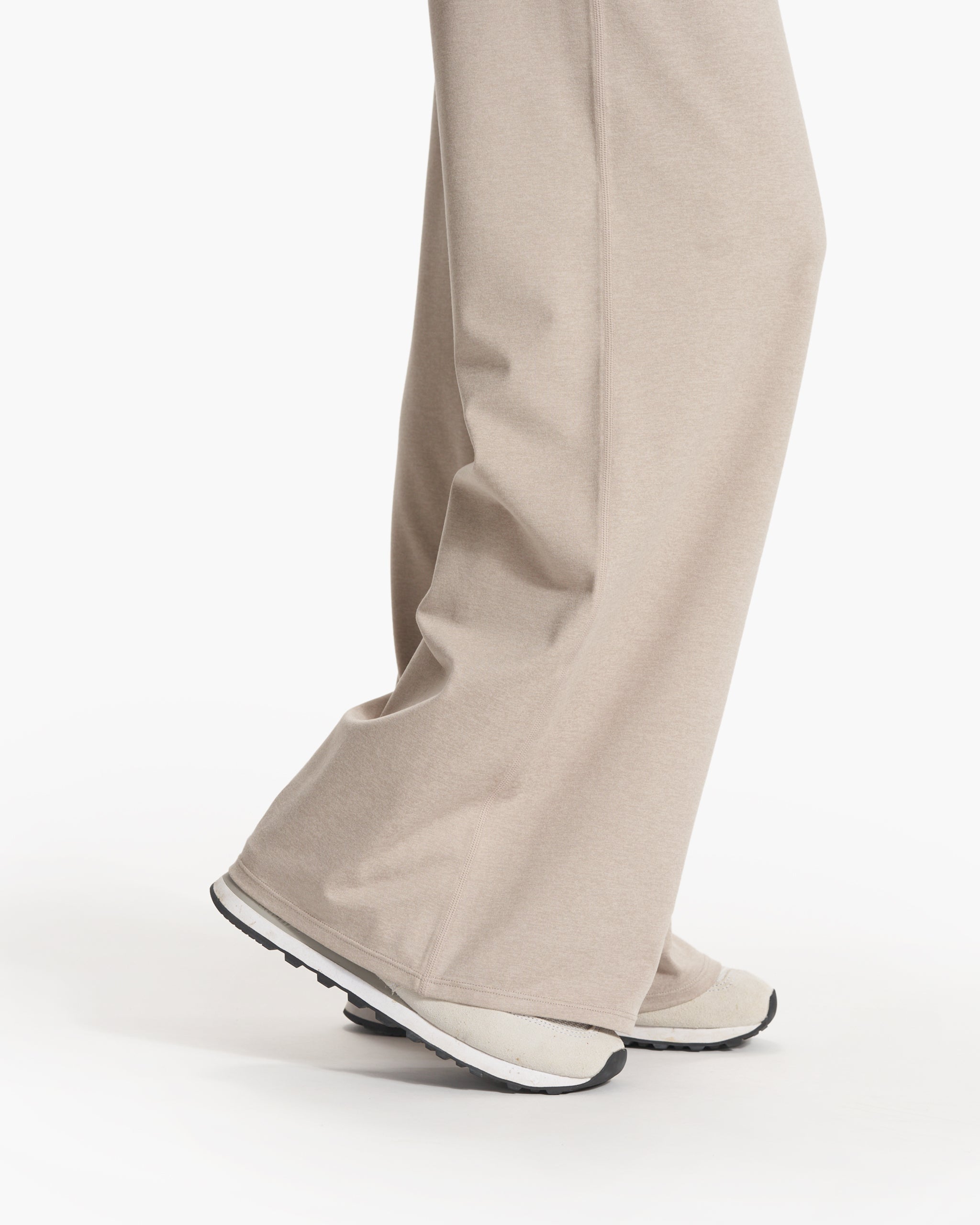 Halo Essential Wideleg Pant | Dark Salt Heather