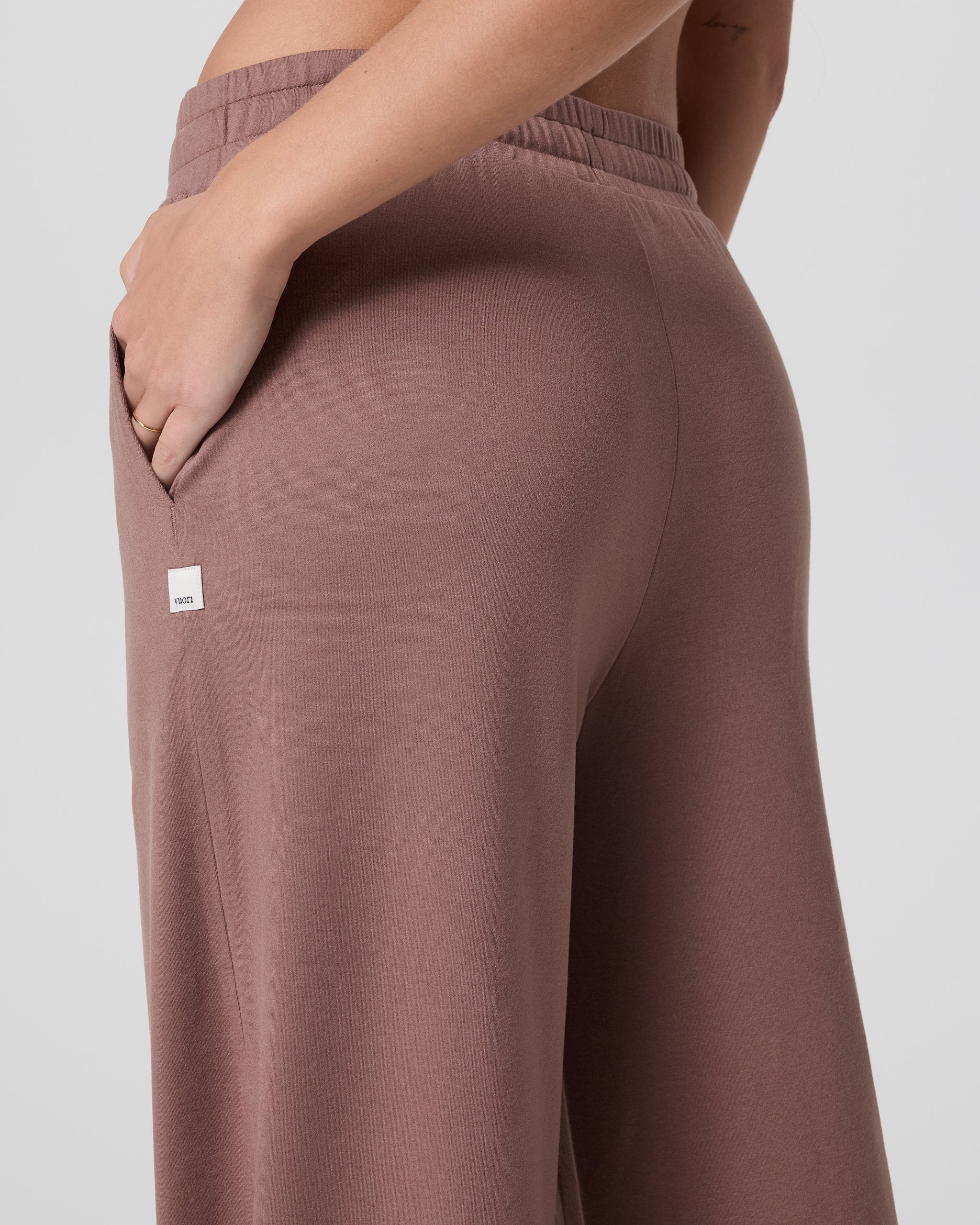 Halo Essential Wideleg Pant | Cardamom Heather