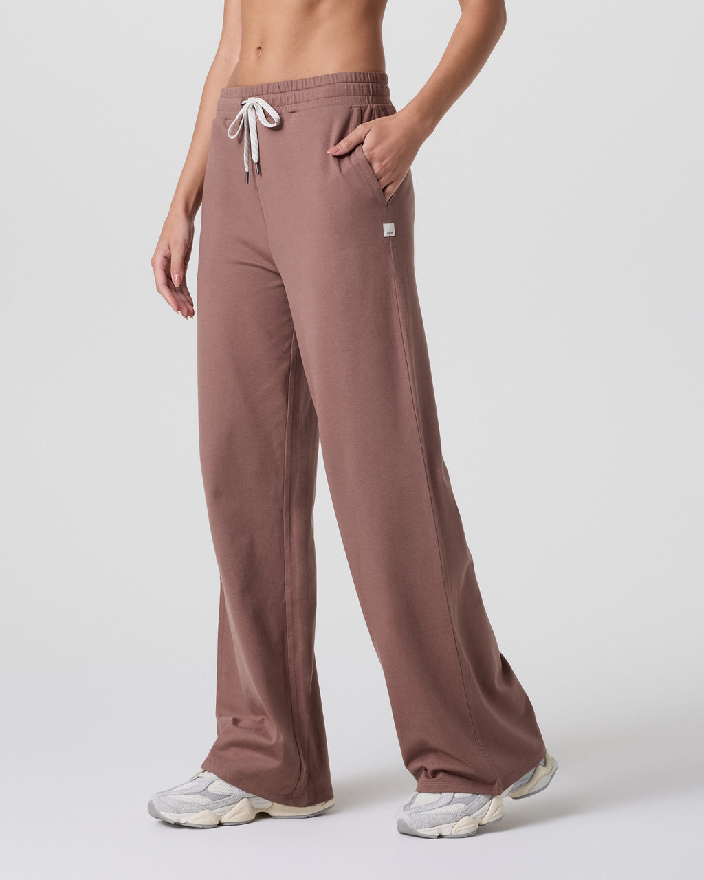 Halo Essential Wideleg Pant | Cardamom Heather