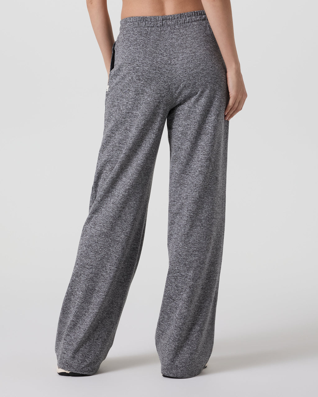 Halo Essential Wideleg Pant | Heather Grey