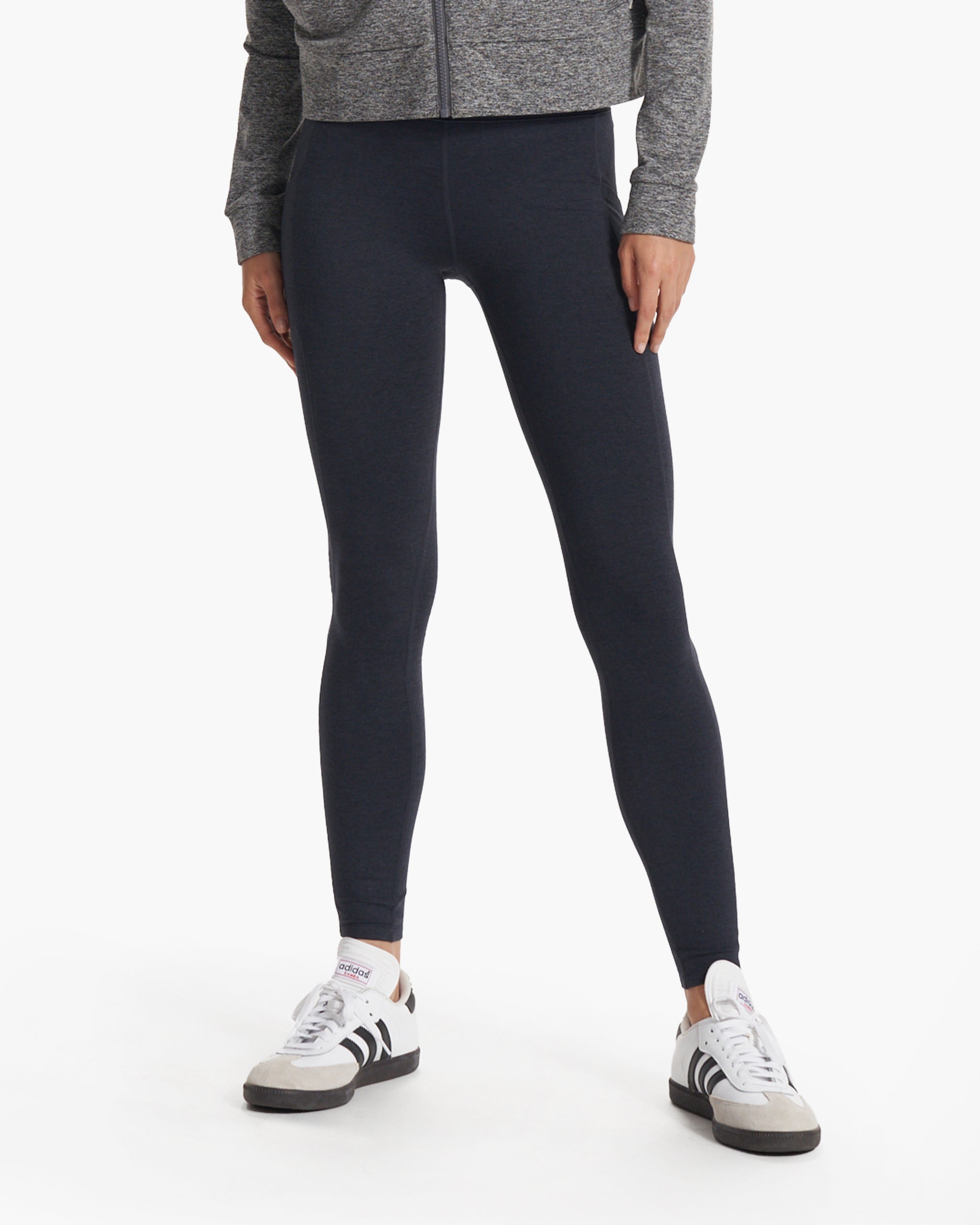 Granite Pocket Legging | Midnight Heather