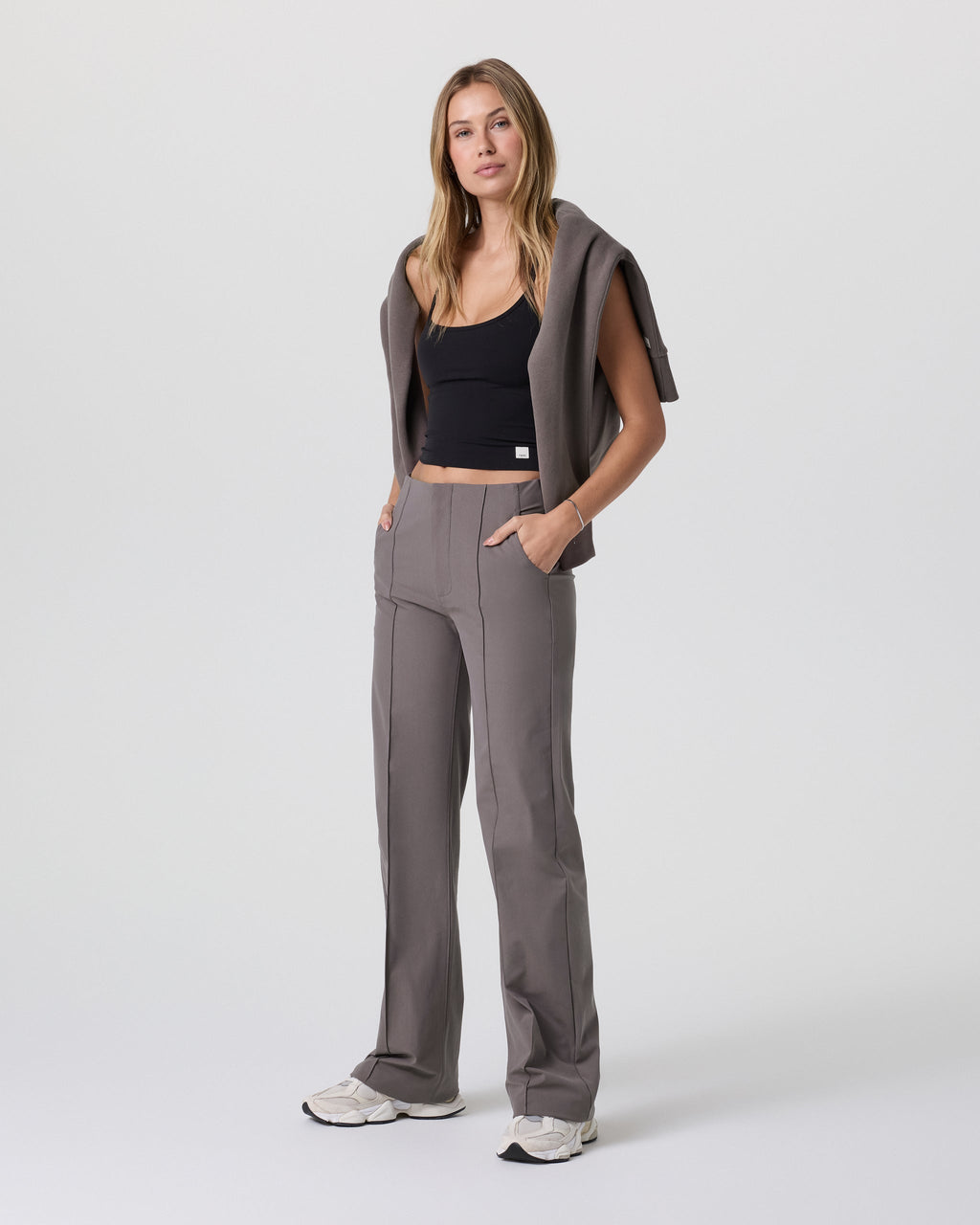 Women's Meta Wideleg Pant - Long | Chia