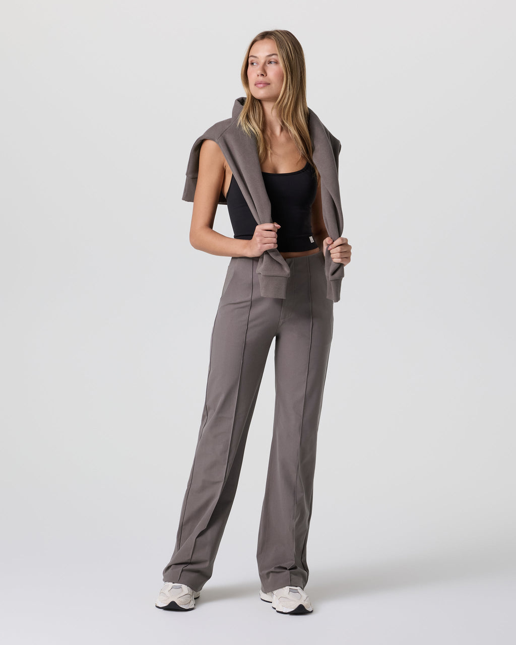 Women's Meta Wideleg Pant- Short | Chia
