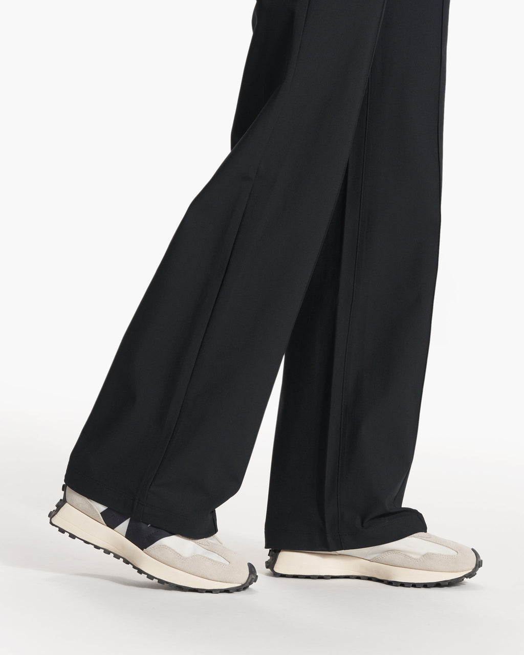 Womens Meta Wideleg Pant | Black