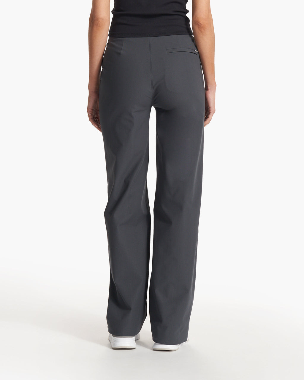 Womens Meta Wideleg Pant | Charcoal