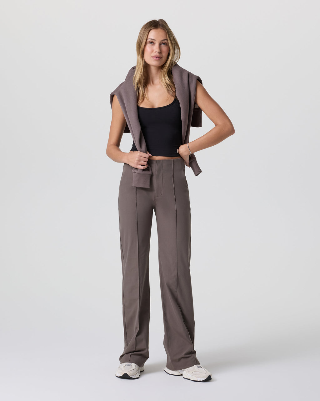 Women's Meta Wideleg Pant | Chia