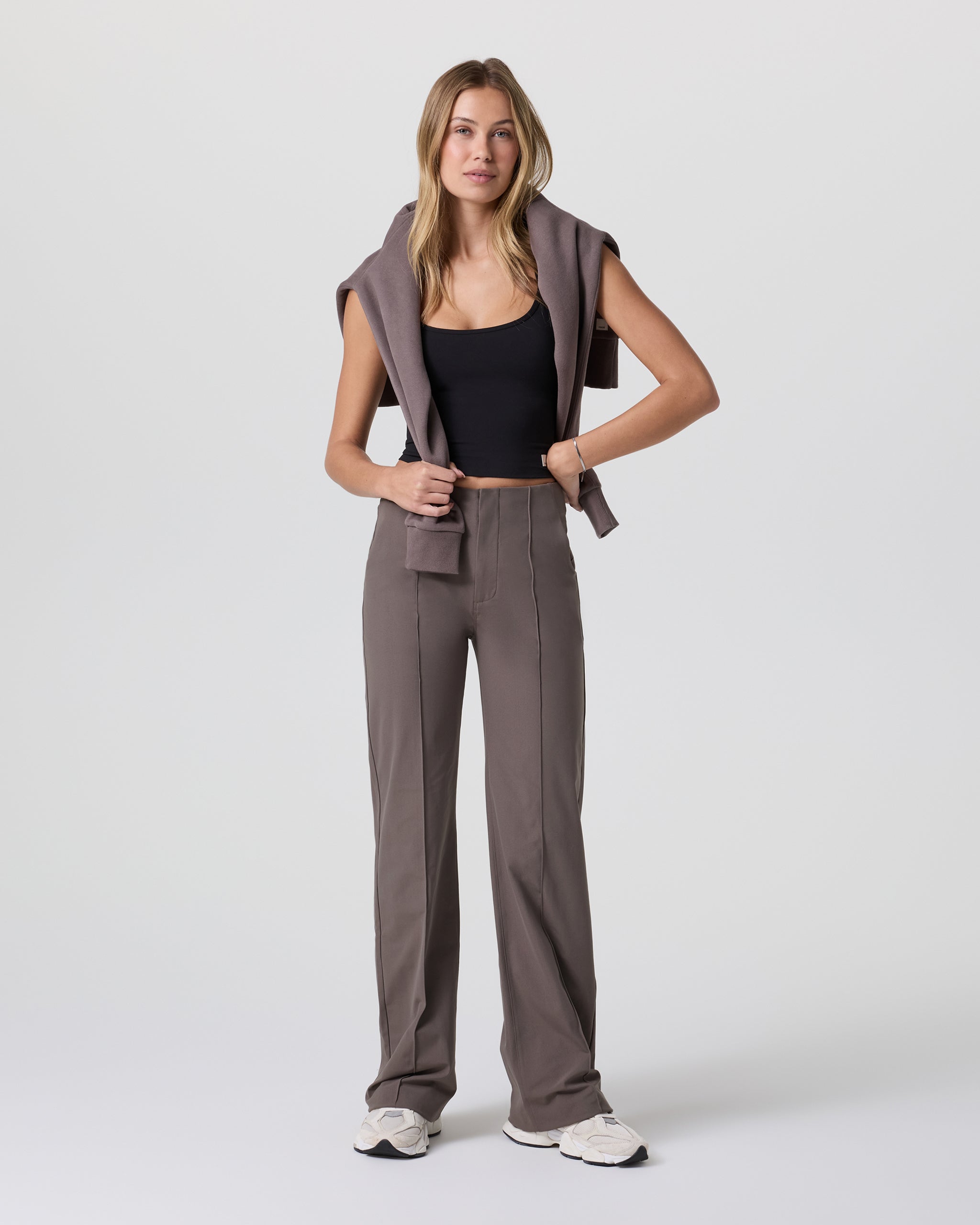 Women's Meta Wideleg Pant | Chia