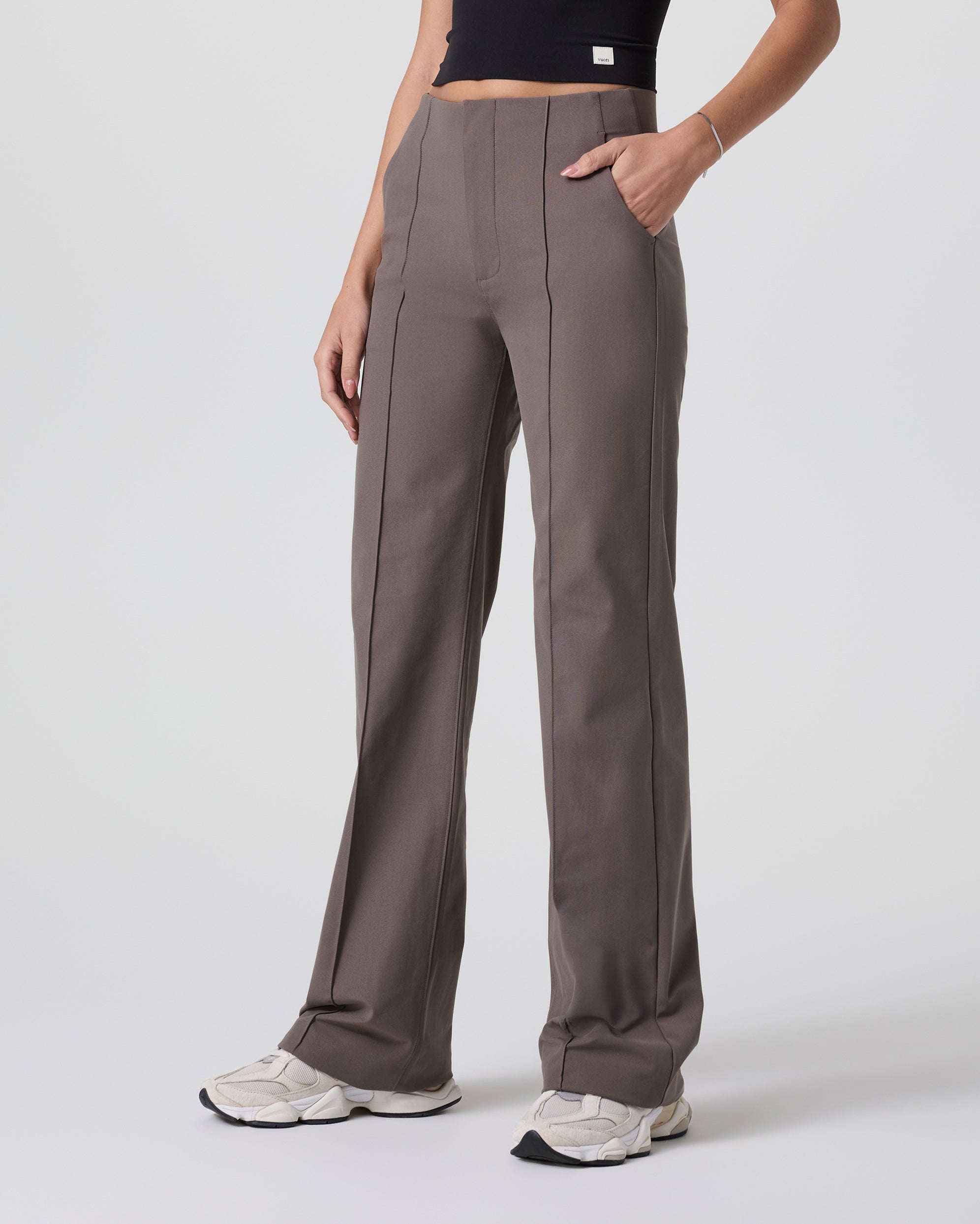 Women's Meta Wideleg Pant | Chia