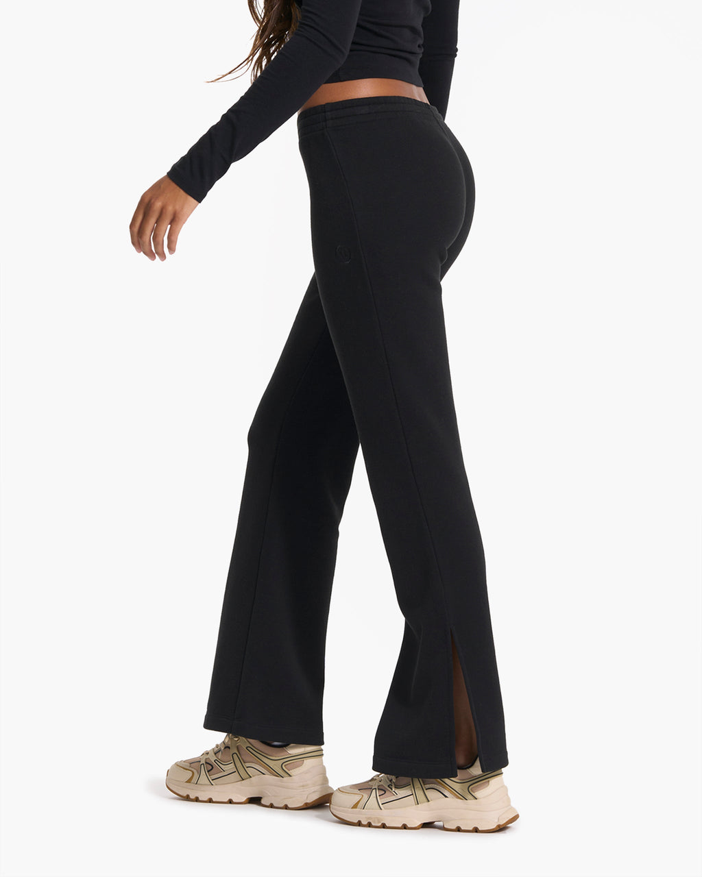 Sedona Wideleg Sweatpant | Black