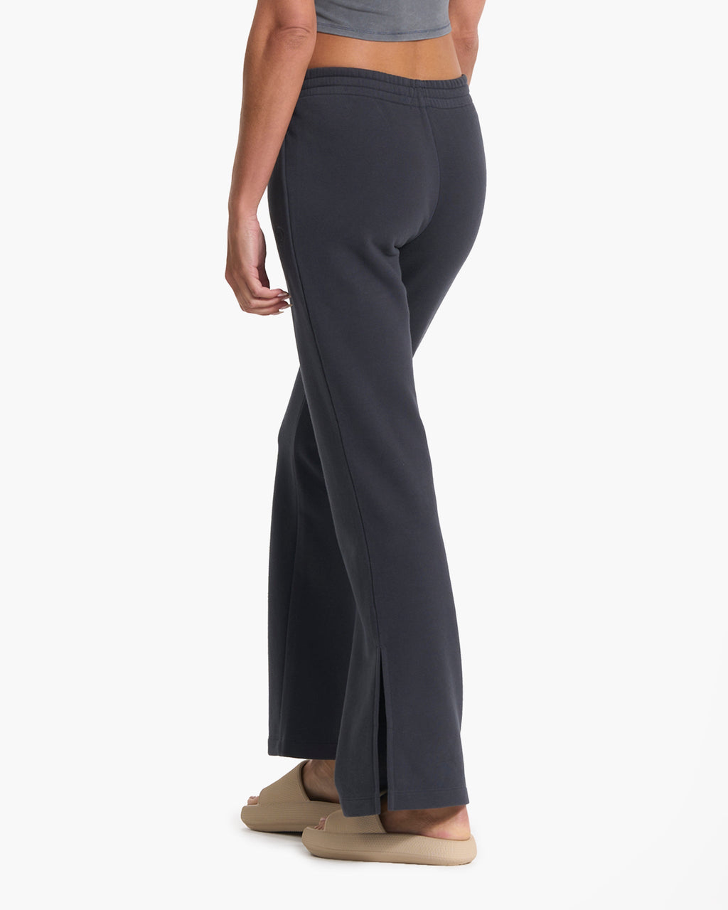 Sedona Wideleg Sweatpant | Charcoal