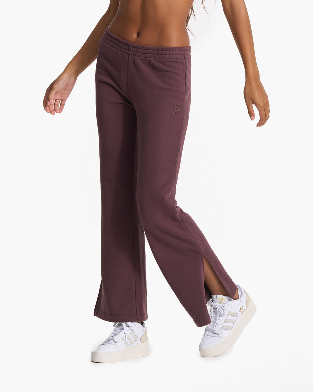 Sedona Wideleg Sweatpant | Chestnut