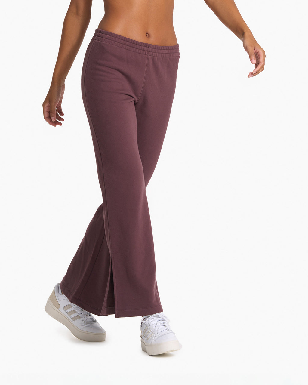 Sedona Wideleg Sweatpant | Chestnut