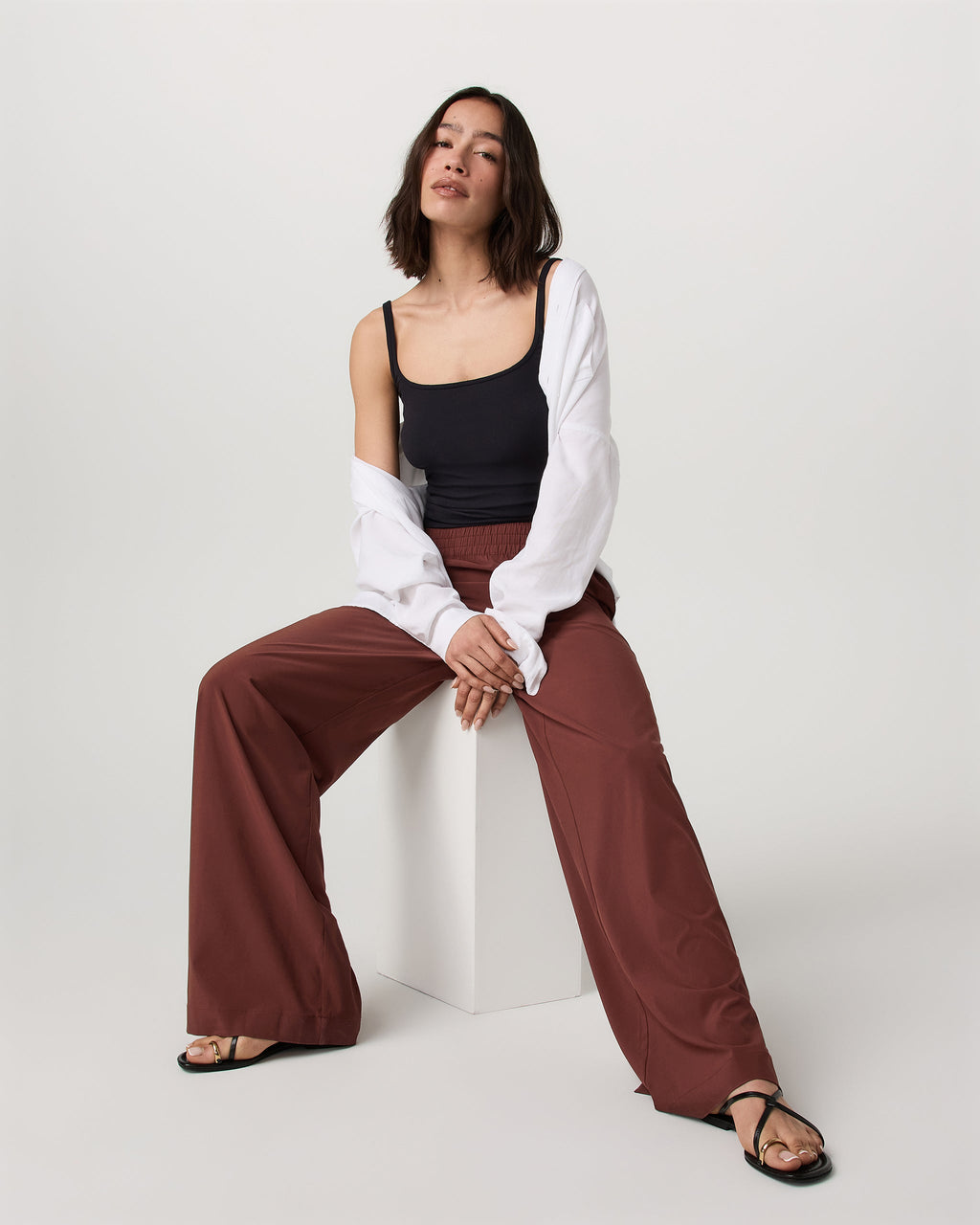 Villa Wideleg Pant | Burnt Sienna