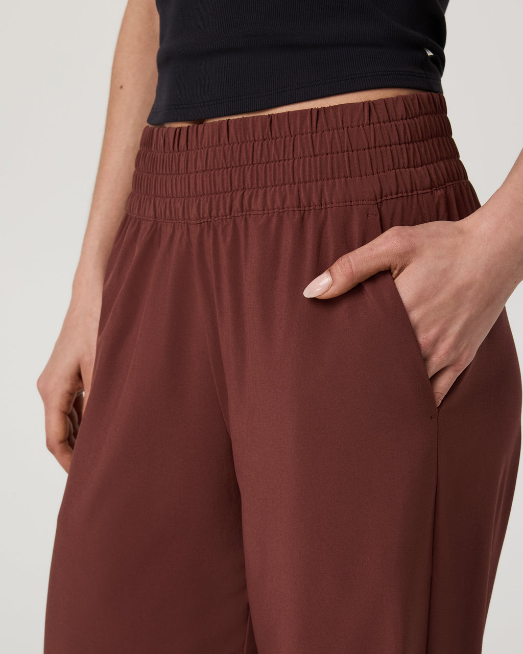 Villa Wideleg Pant - Long | Burnt Sienna