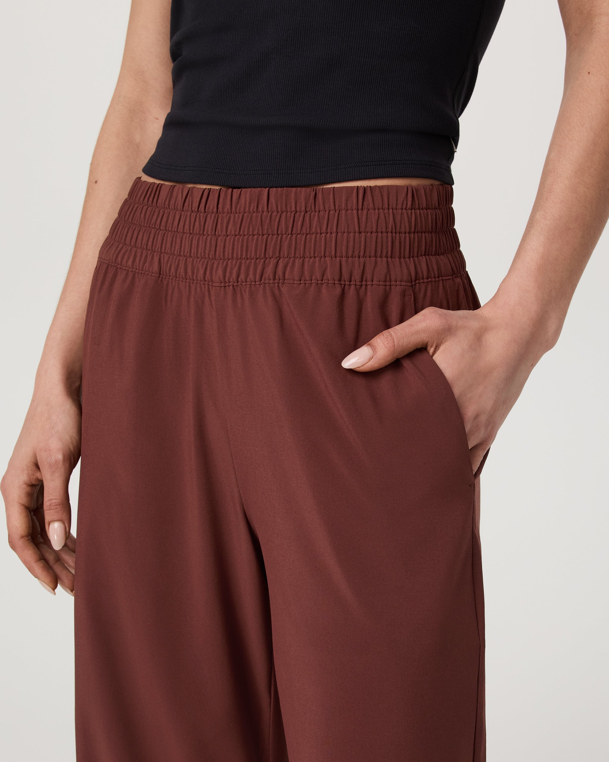 Villa Wideleg Pant | Burnt Sienna