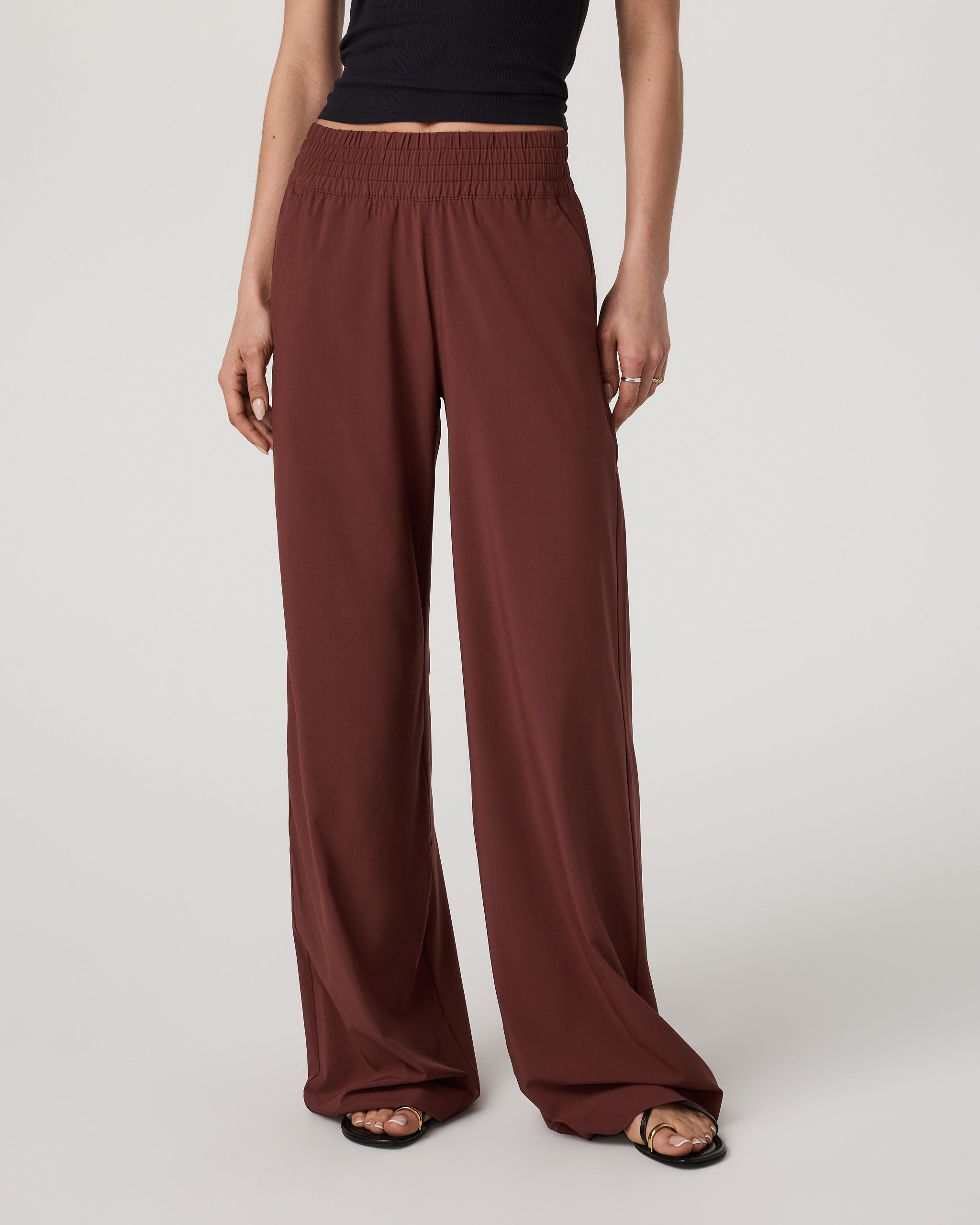 Villa Wideleg Pant - Short | Burnt Sienna