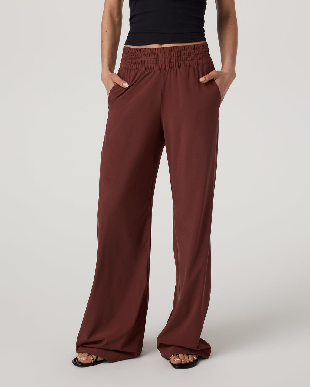 Villa Wideleg Pant | Burnt Sienna