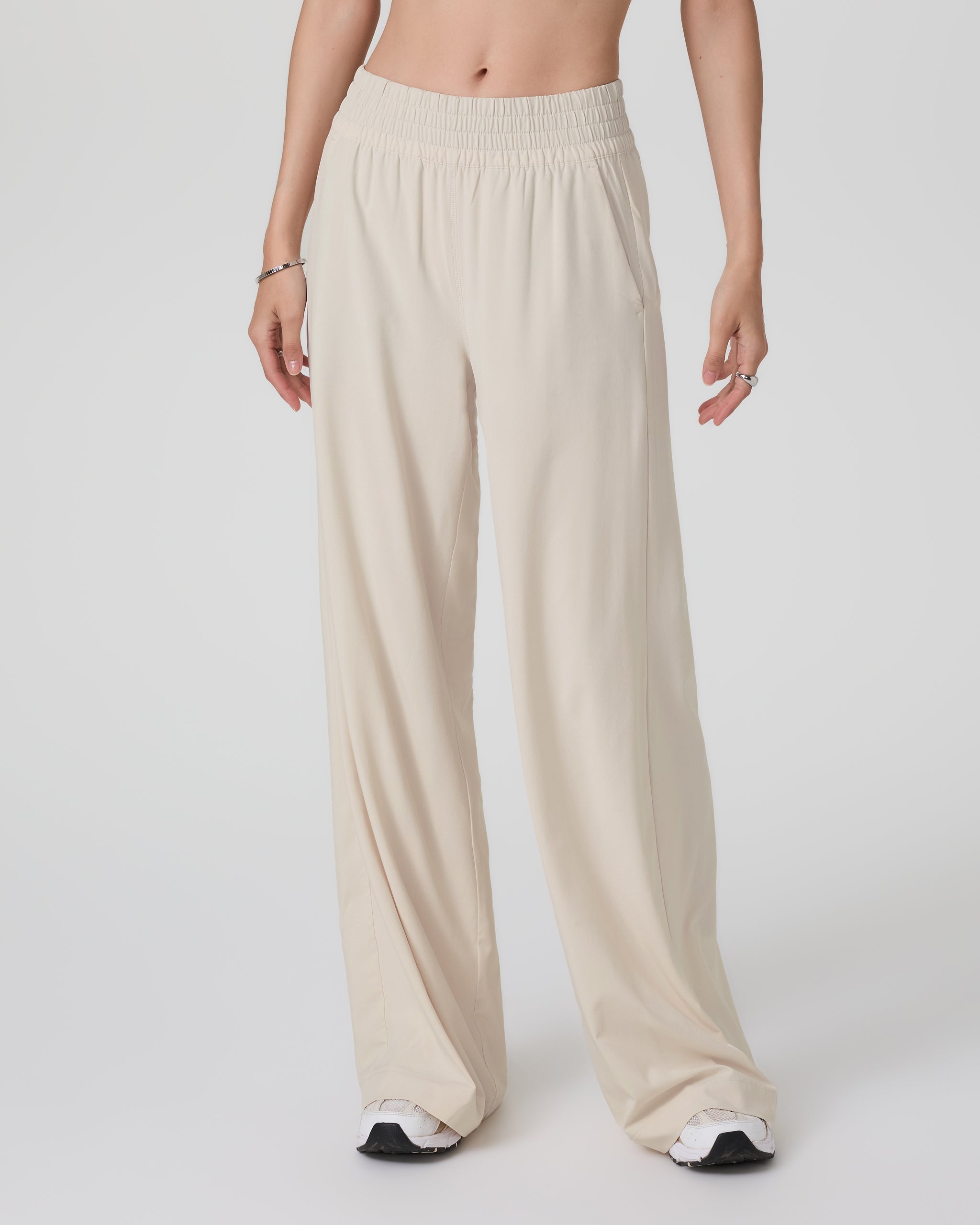 Villa Wideleg Pant - Long | Milkweed