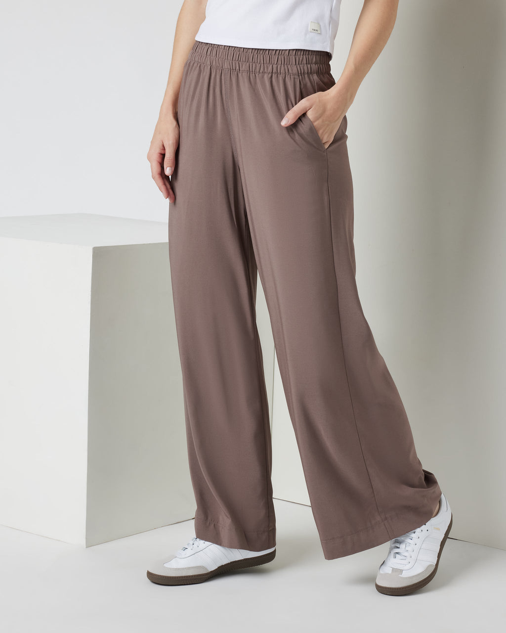 Villa Wideleg Pant - Short | Chocolate