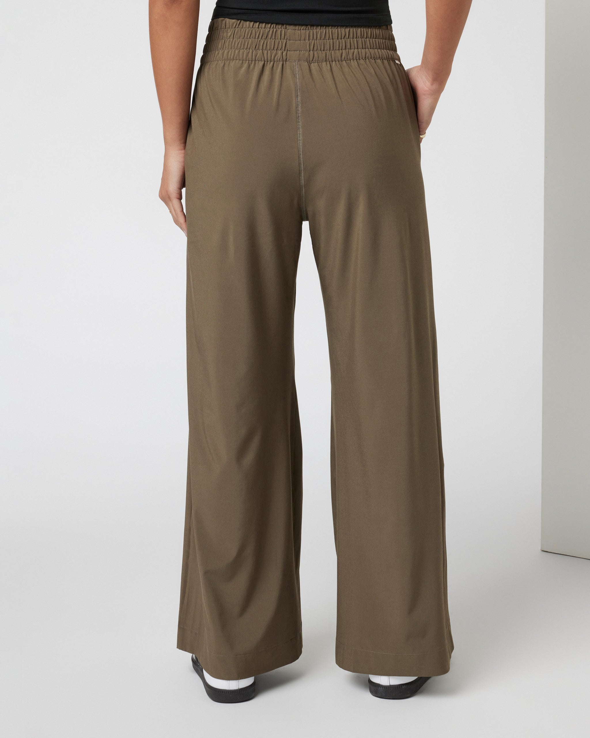 Villa Wideleg Pant - Short | Dark Oregano