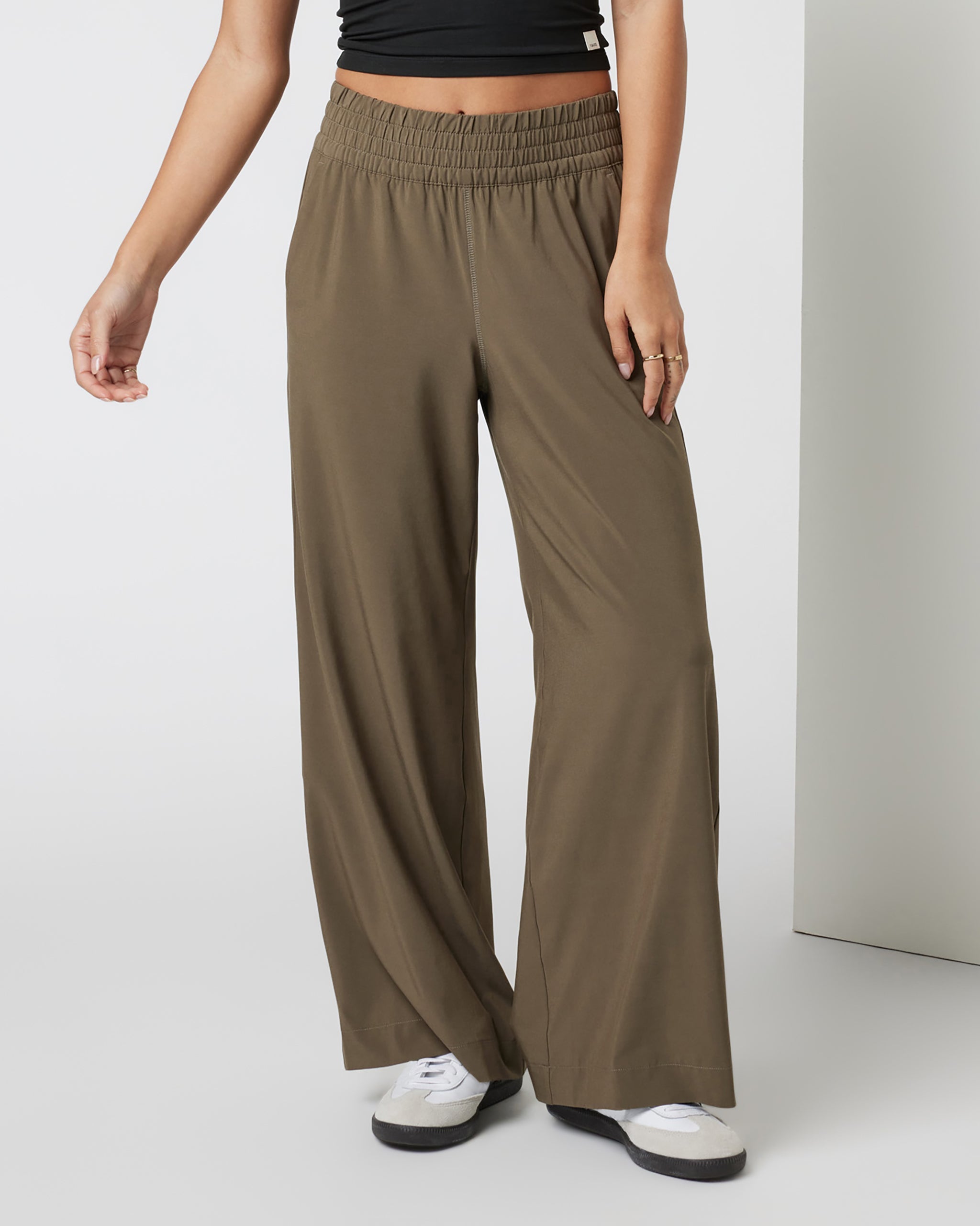 Villa Wideleg Pant - Short | Dark Oregano