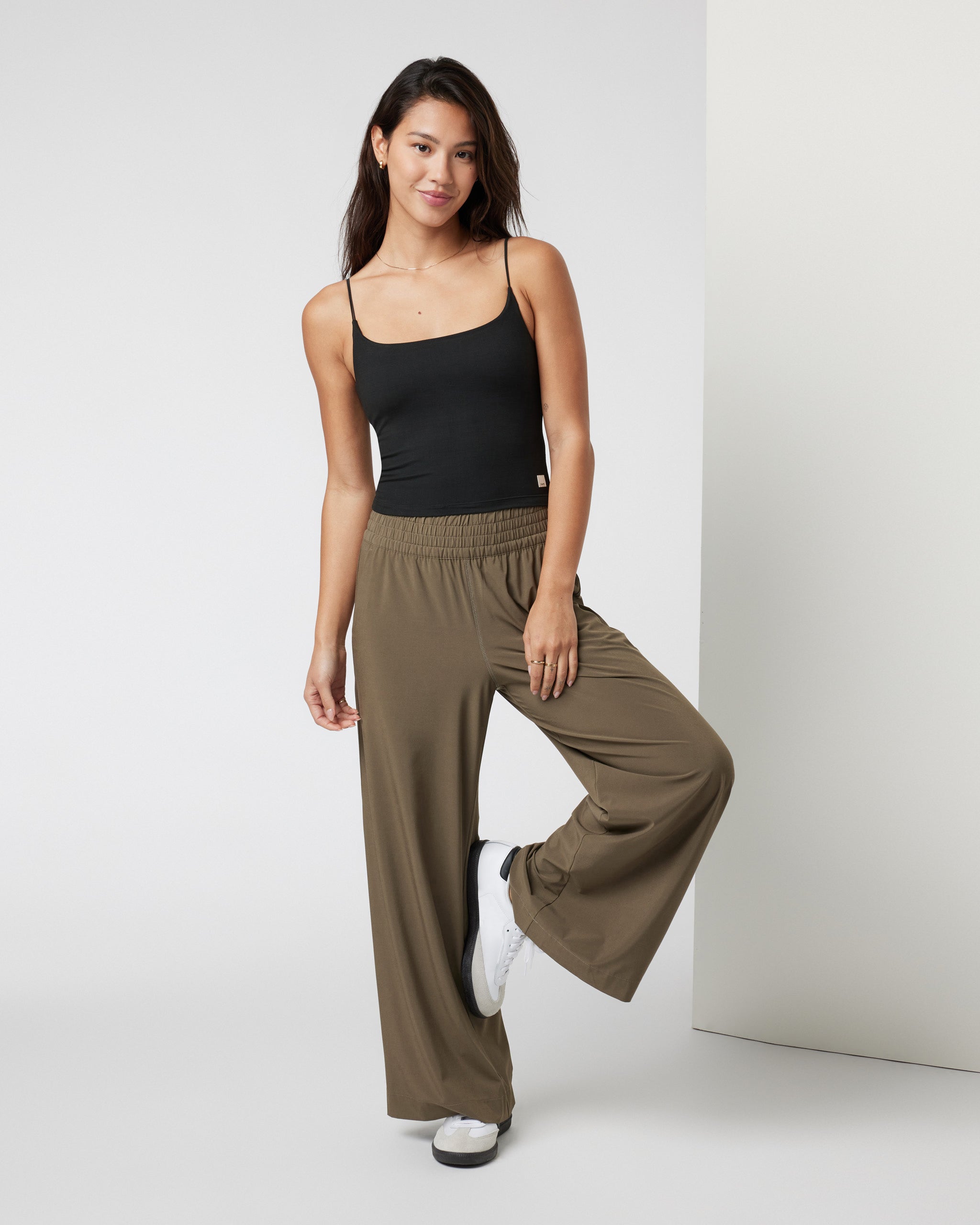 Villa Wideleg Pant - Short | Dark Oregano