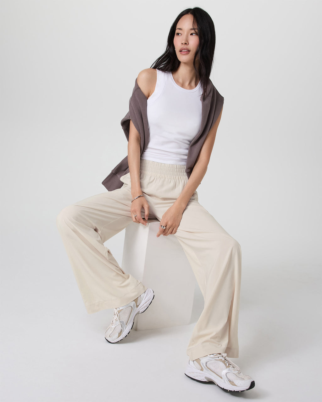 Villa Wideleg Pant - Short | Milkweed