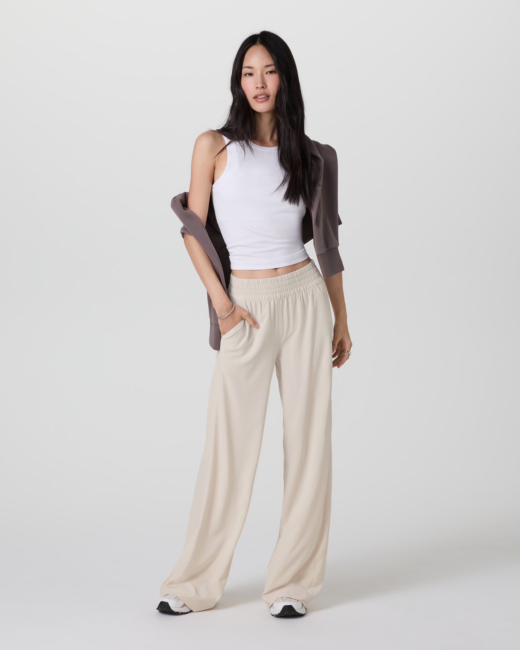 Villa Wideleg Pant - Short | Milkweed