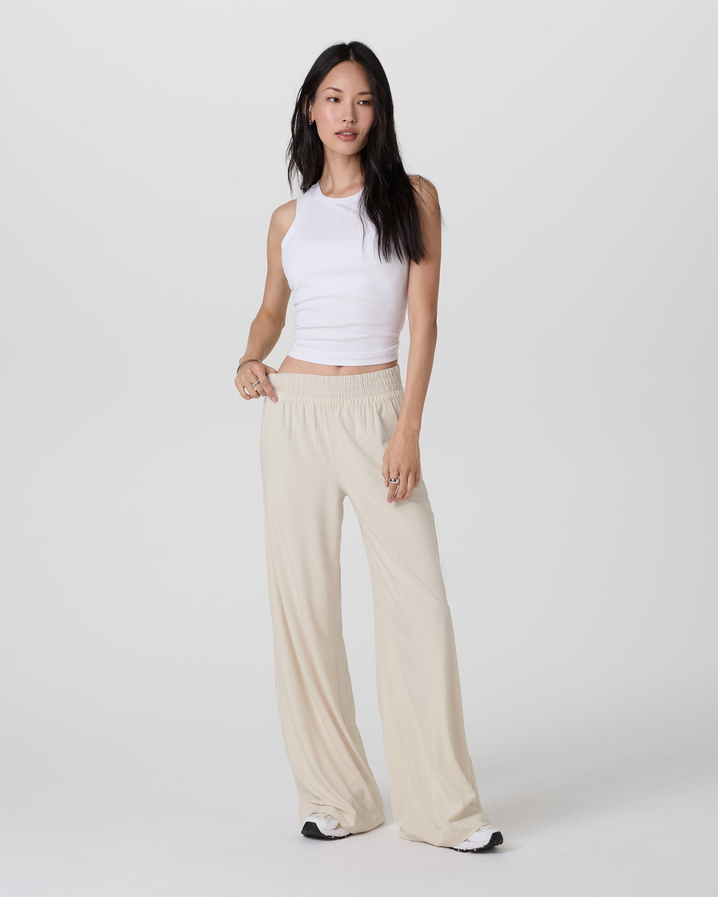 Villa Wideleg Pant - Short | Milkweed