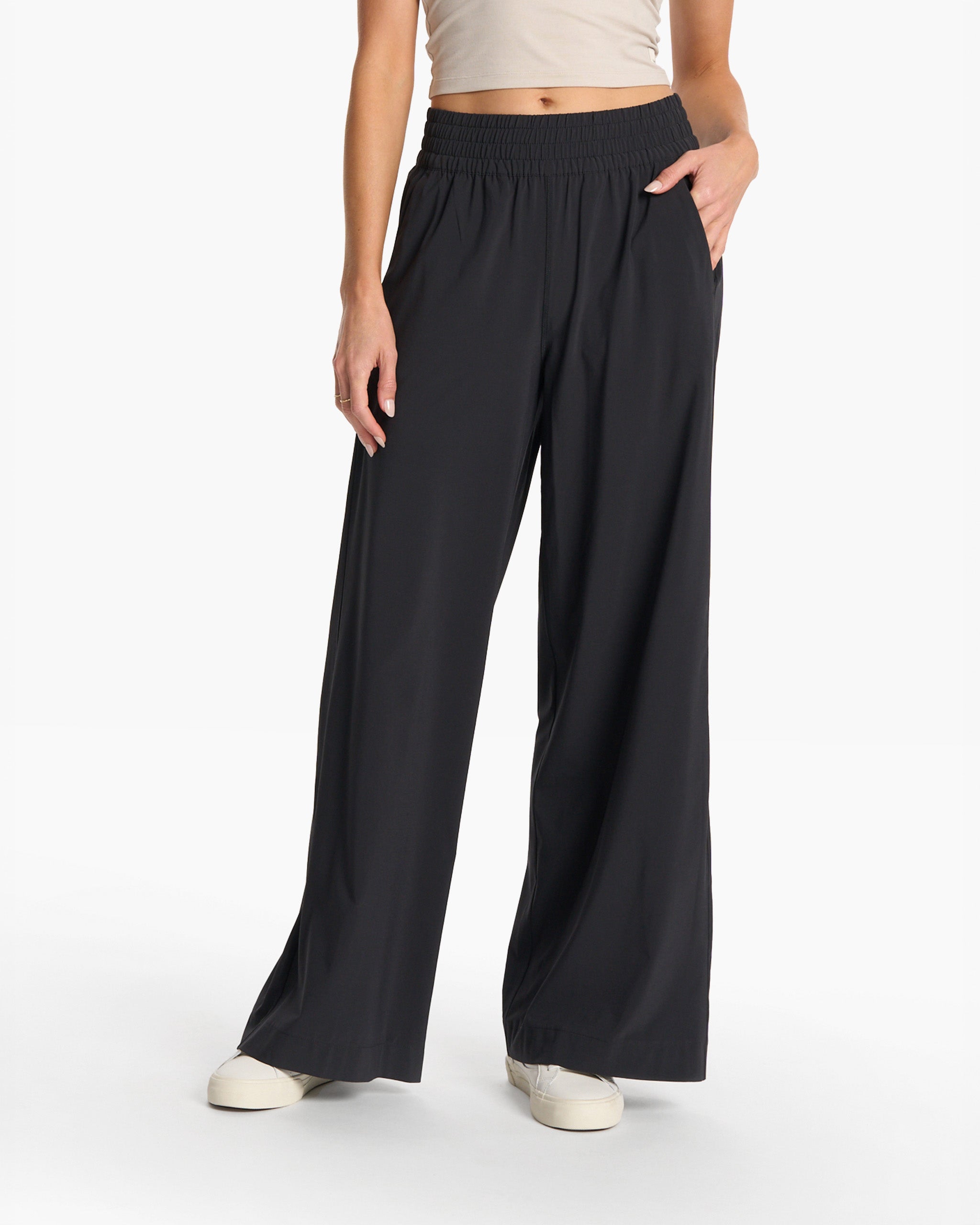 Villa Wideleg Pant | Black