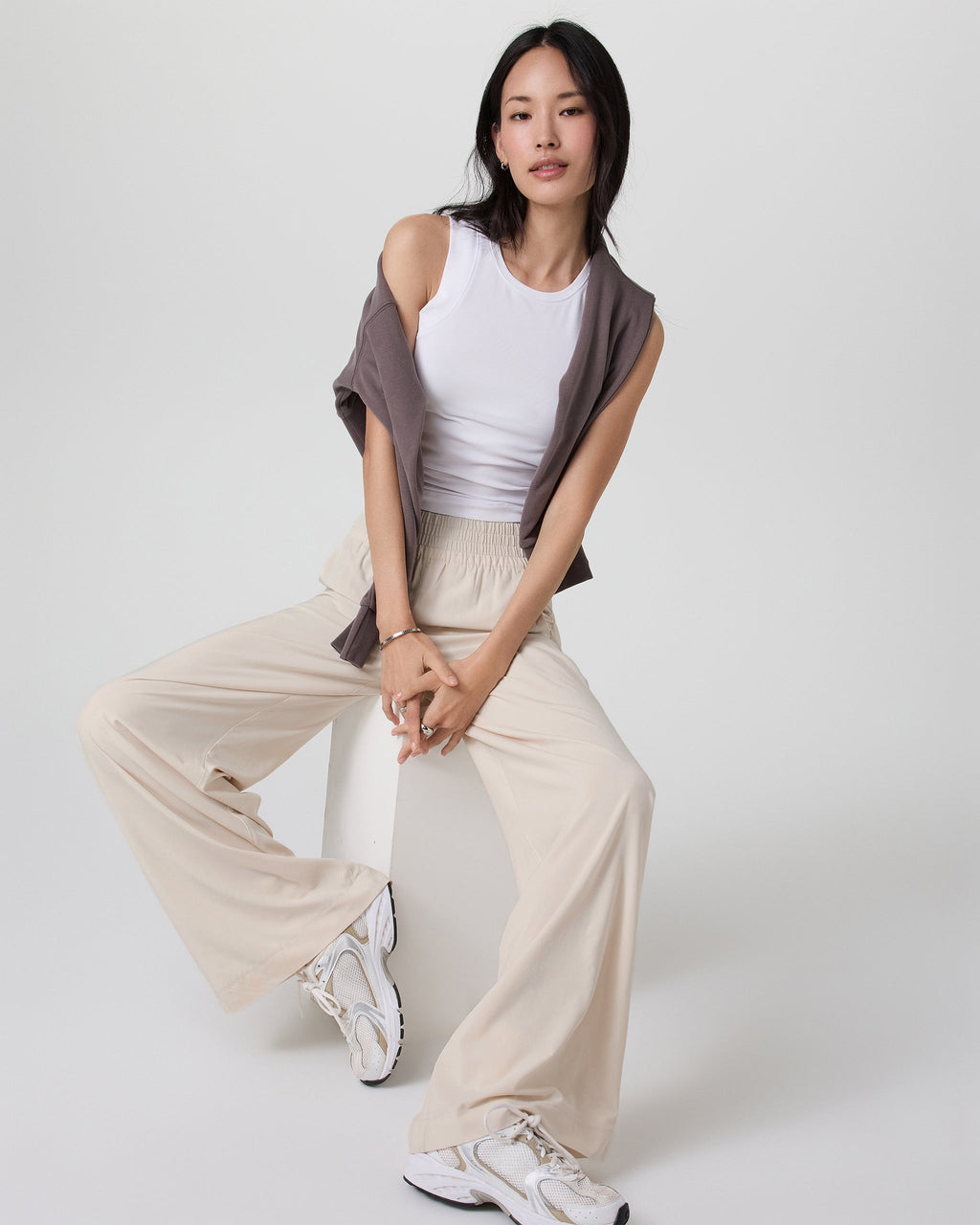 Villa Wideleg Pant | Milkweed