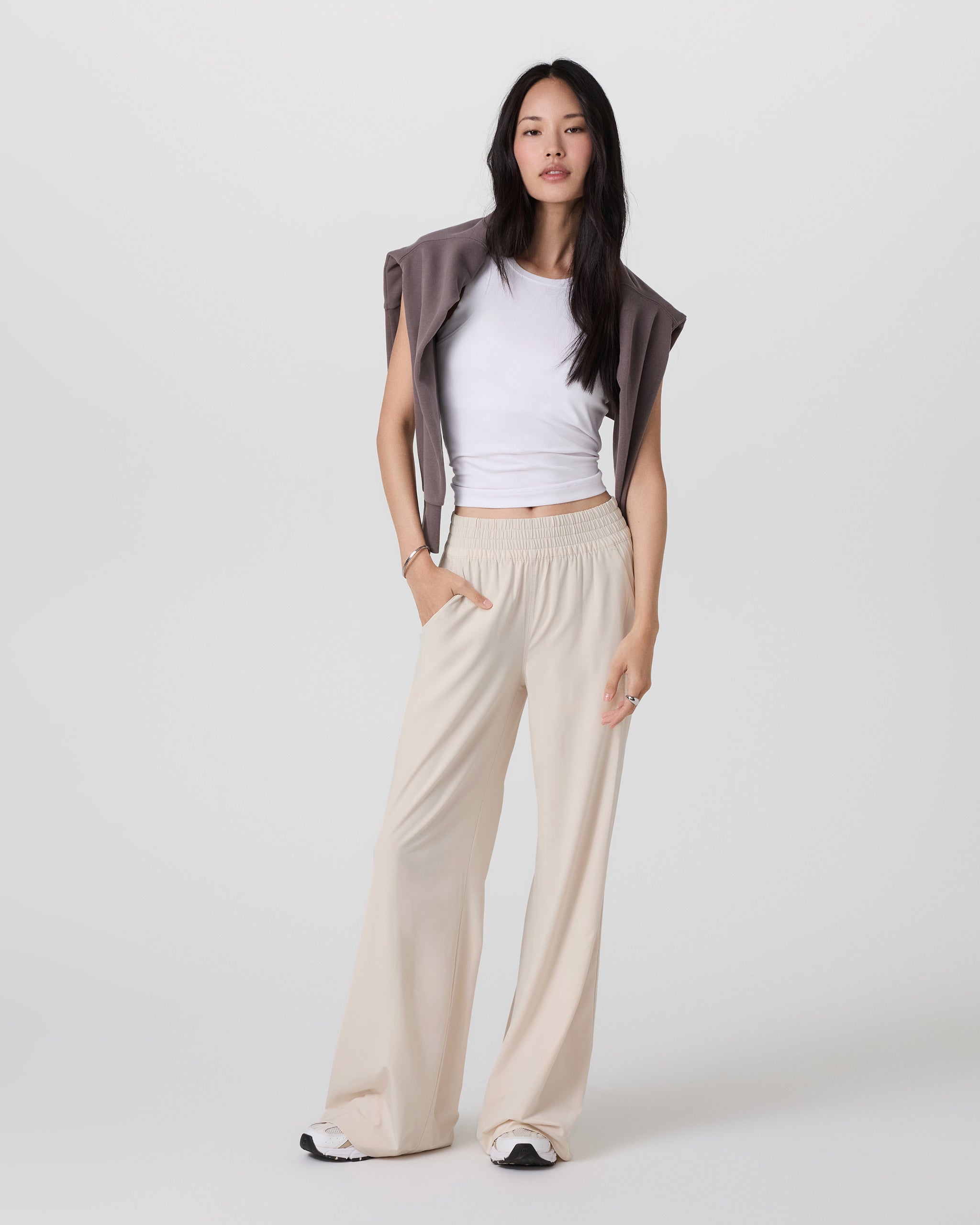 Villa Wideleg Pant | Milkweed