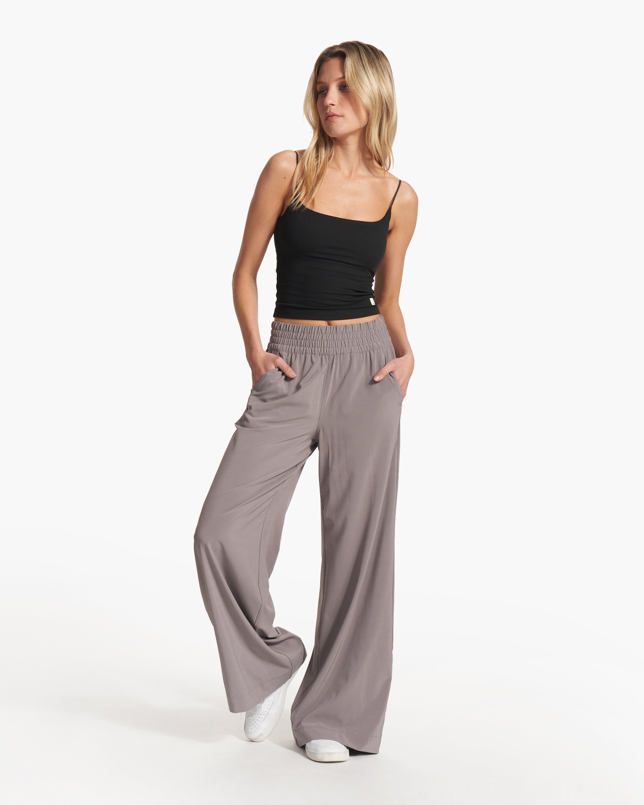 Villa Wideleg Pant | Smoke