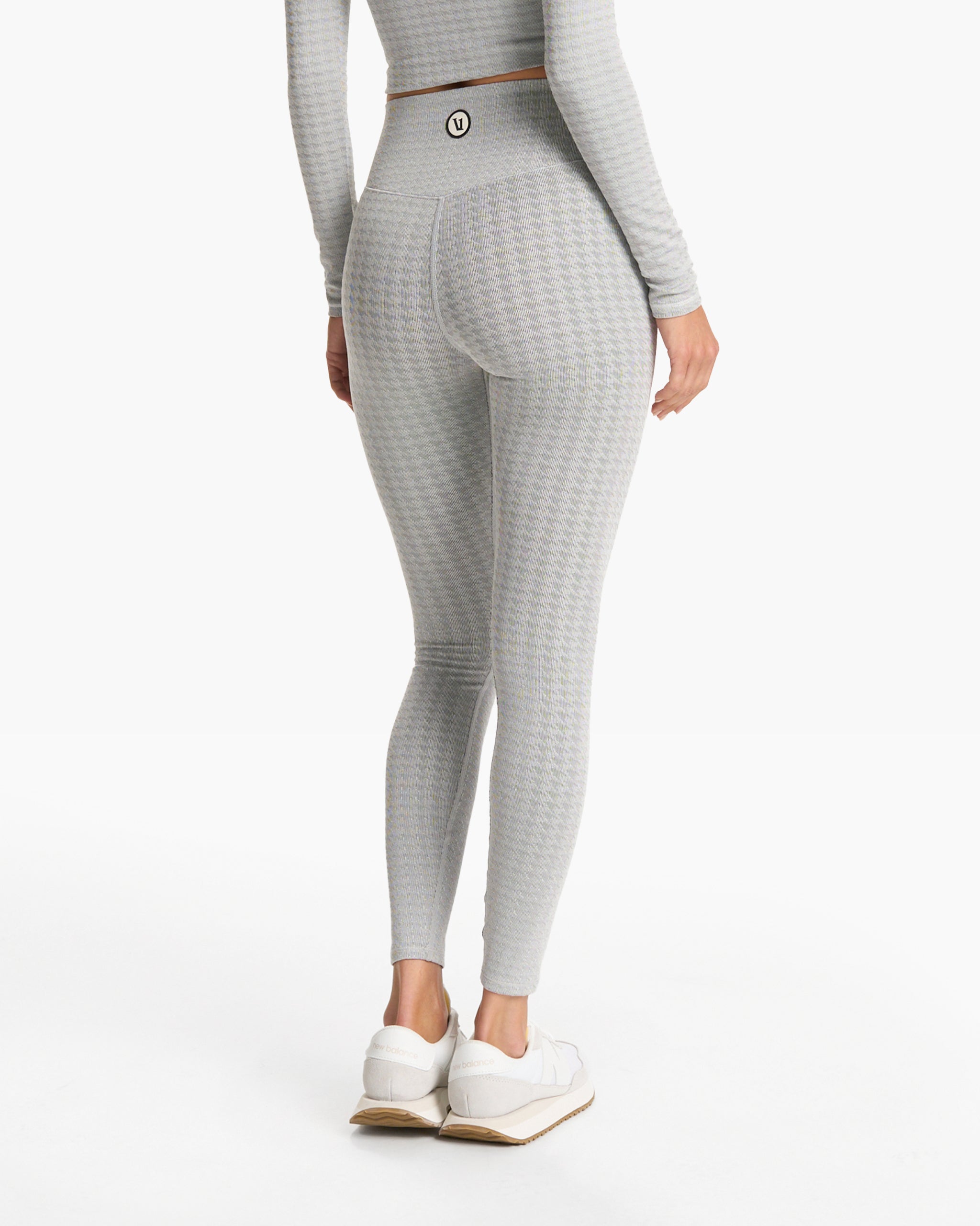 Textured Chilled Out Legging | Houndstooth
