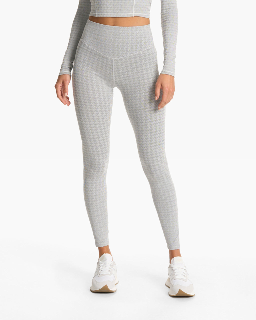 Textured Chilled Out Legging | Houndstooth