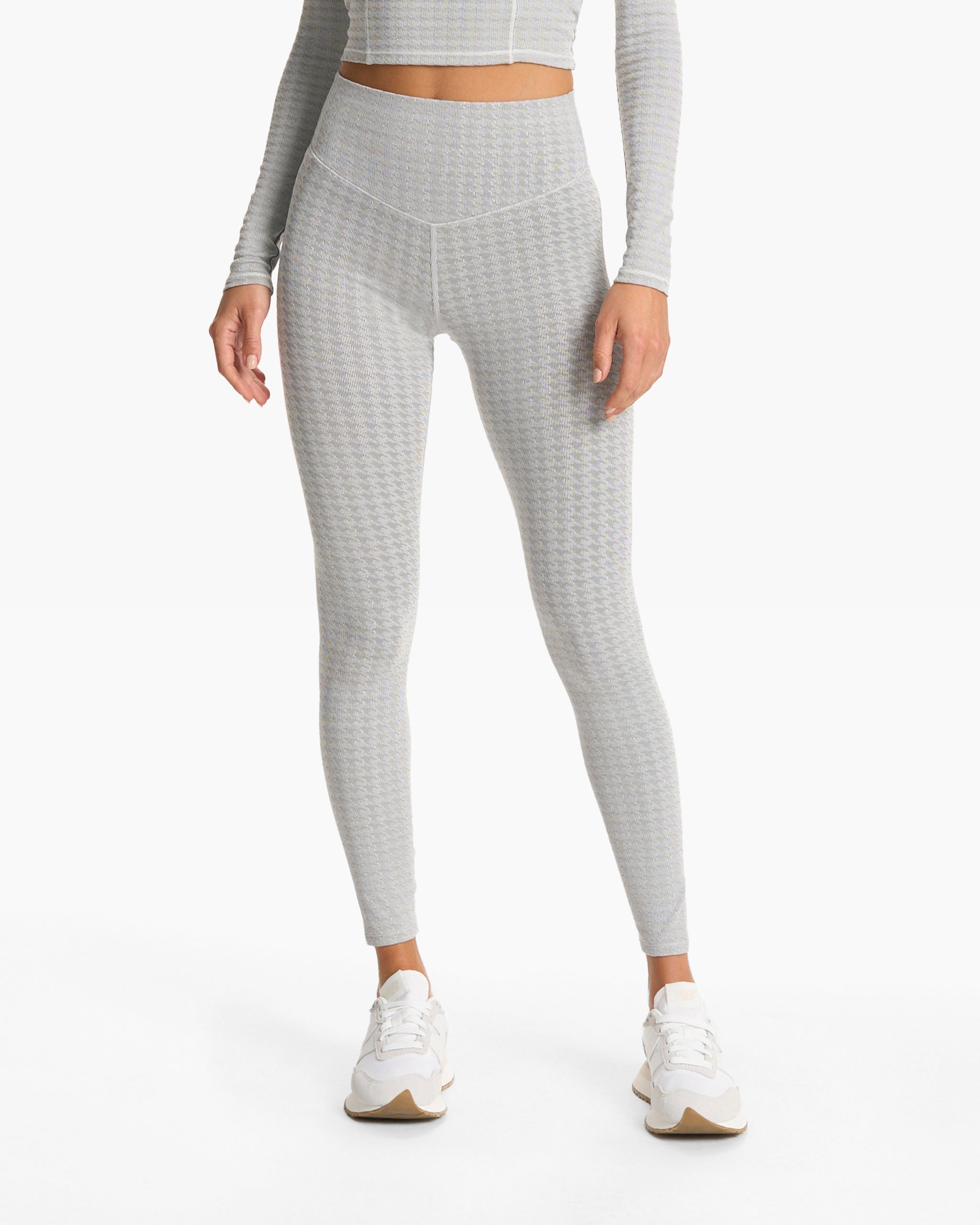 Textured Chilled Out Legging | Houndstooth