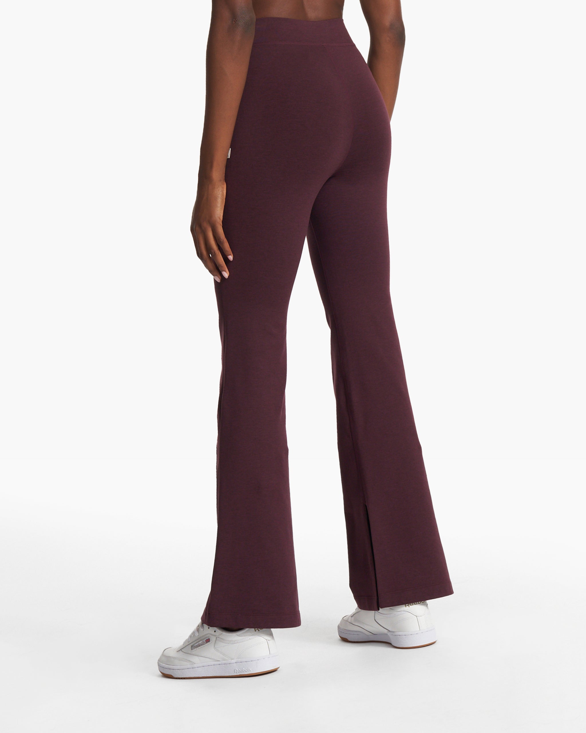 Granite High Waist Flare | Cerise Heather