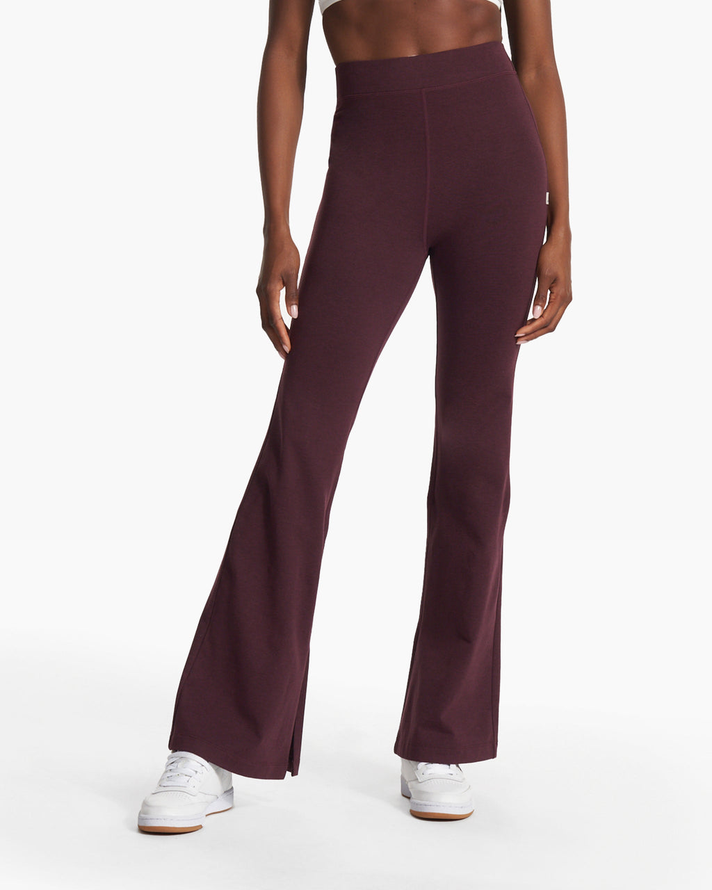 Granite High Waist Flare | Cerise Heather