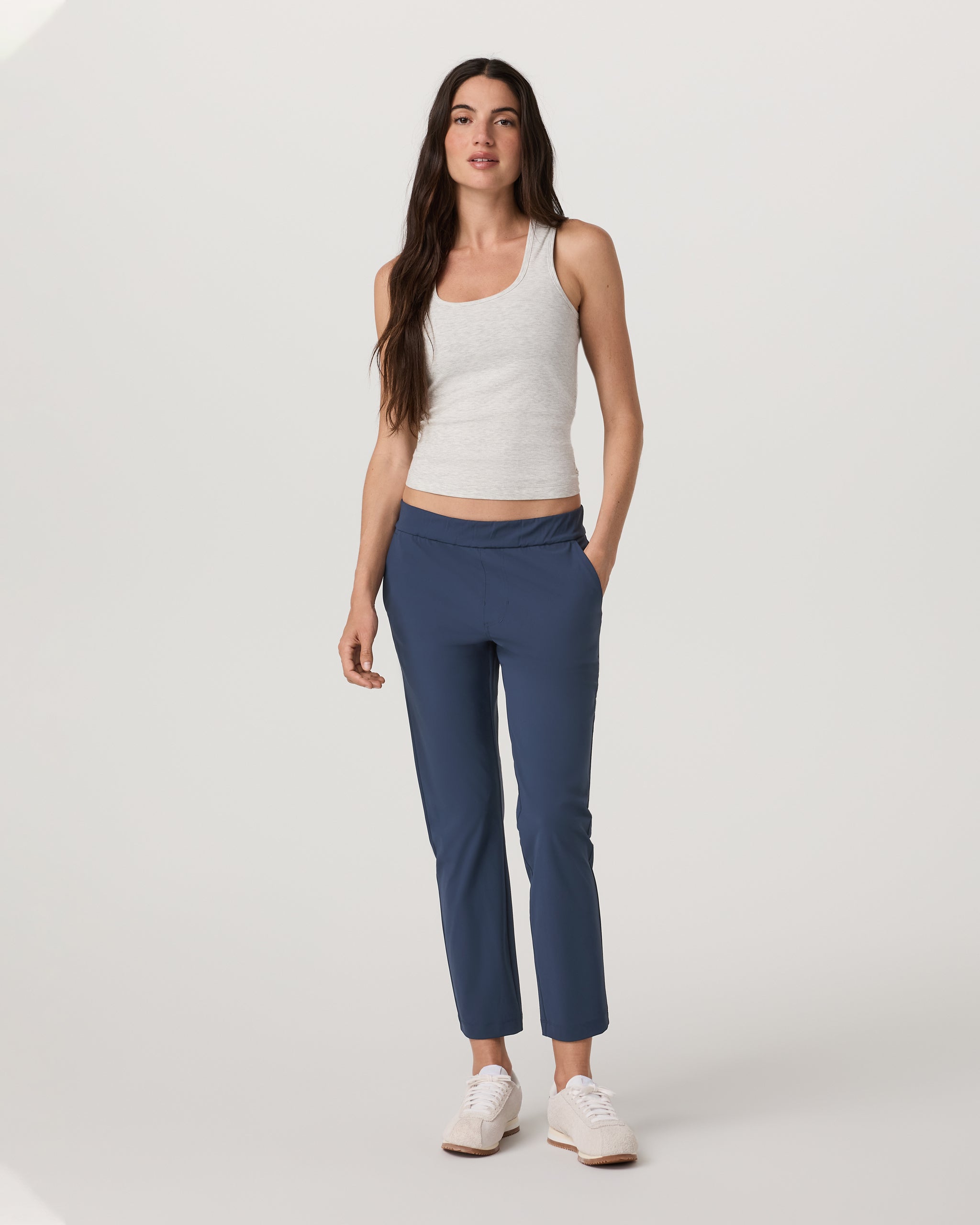 Miles Ankle Pant-Long | Blue Coast