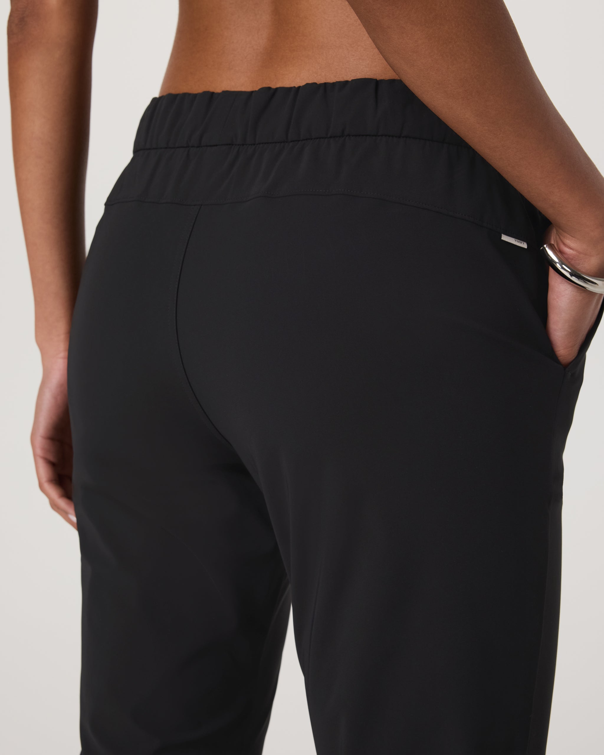 Miles Ankle Pant-Long | Black