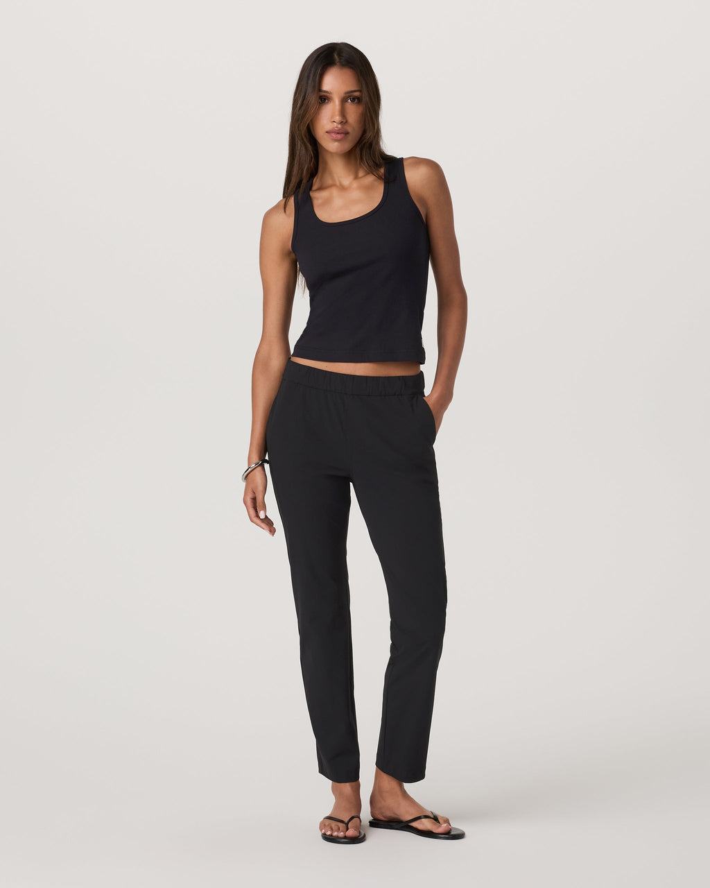 Miles Ankle Pant | Black