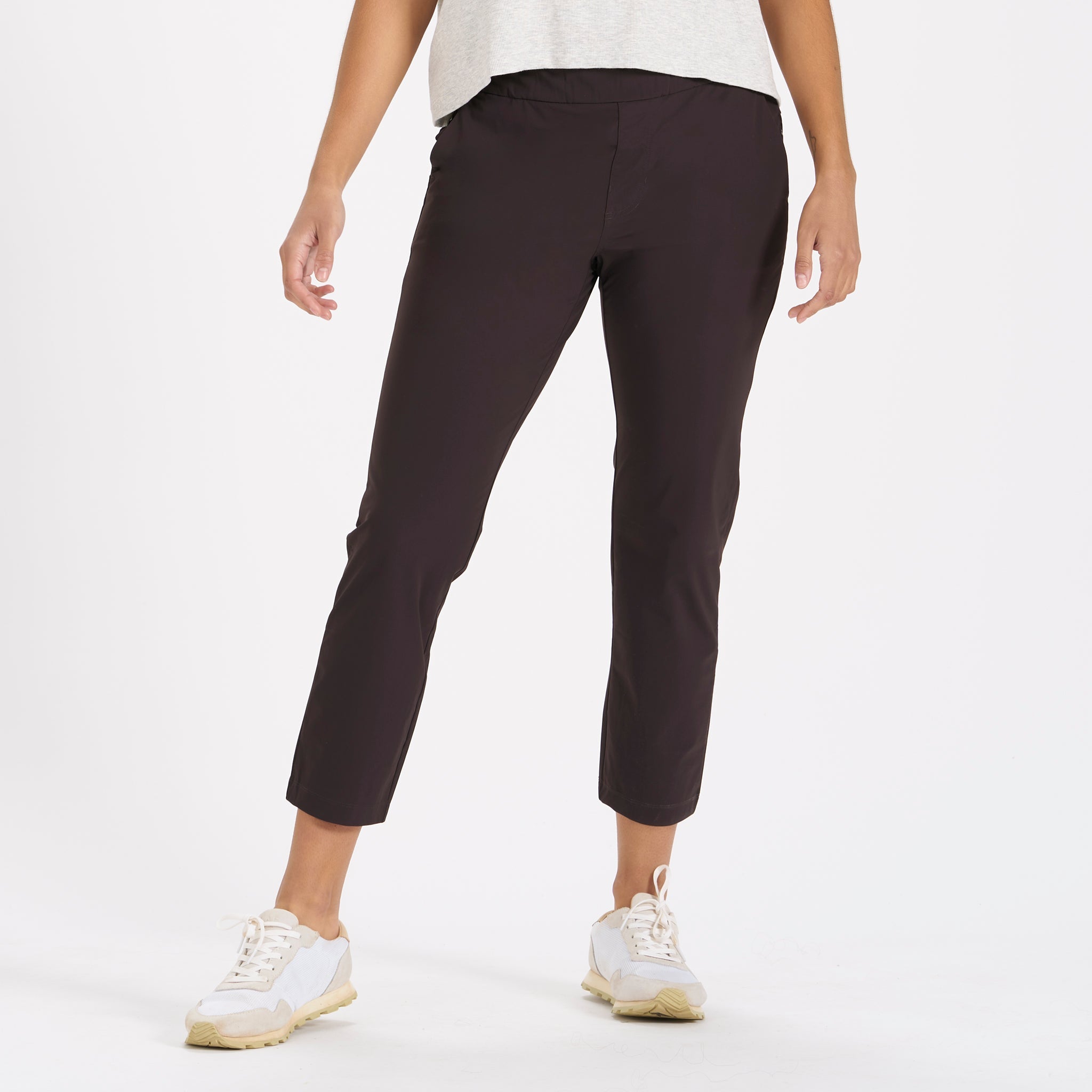 Miles Ankle Pant | Dark Cherry