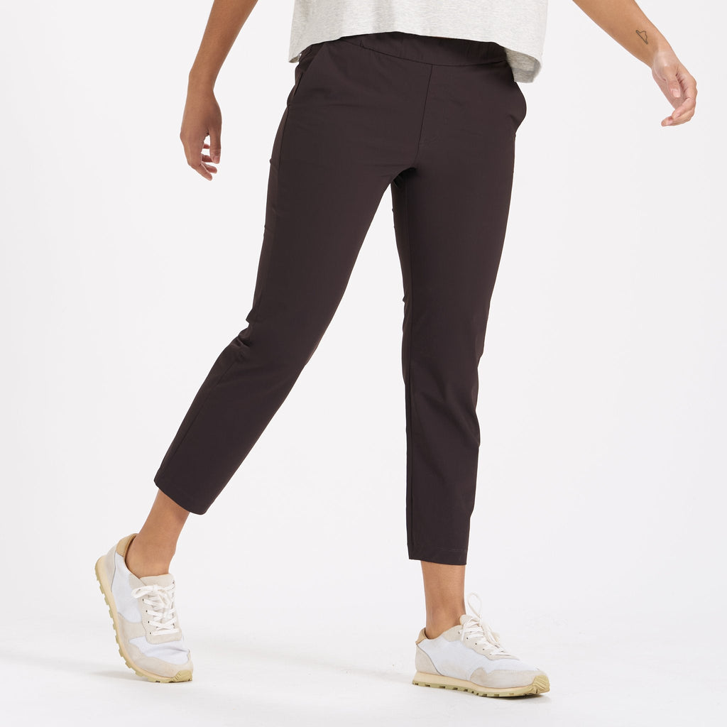 Miles Ankle Pant | Dark Cherry
