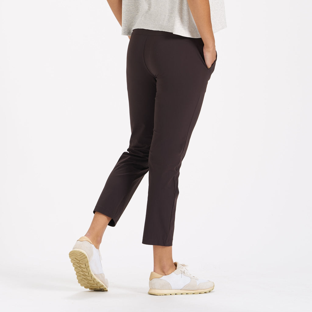 Miles Ankle Pant | Dark Cherry