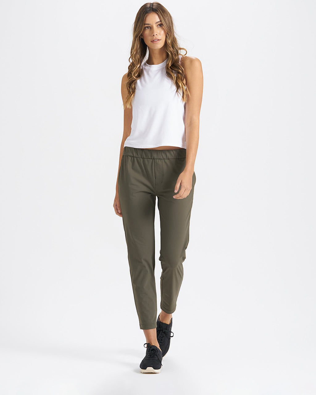 Miles Ankle Pant | Oregano
