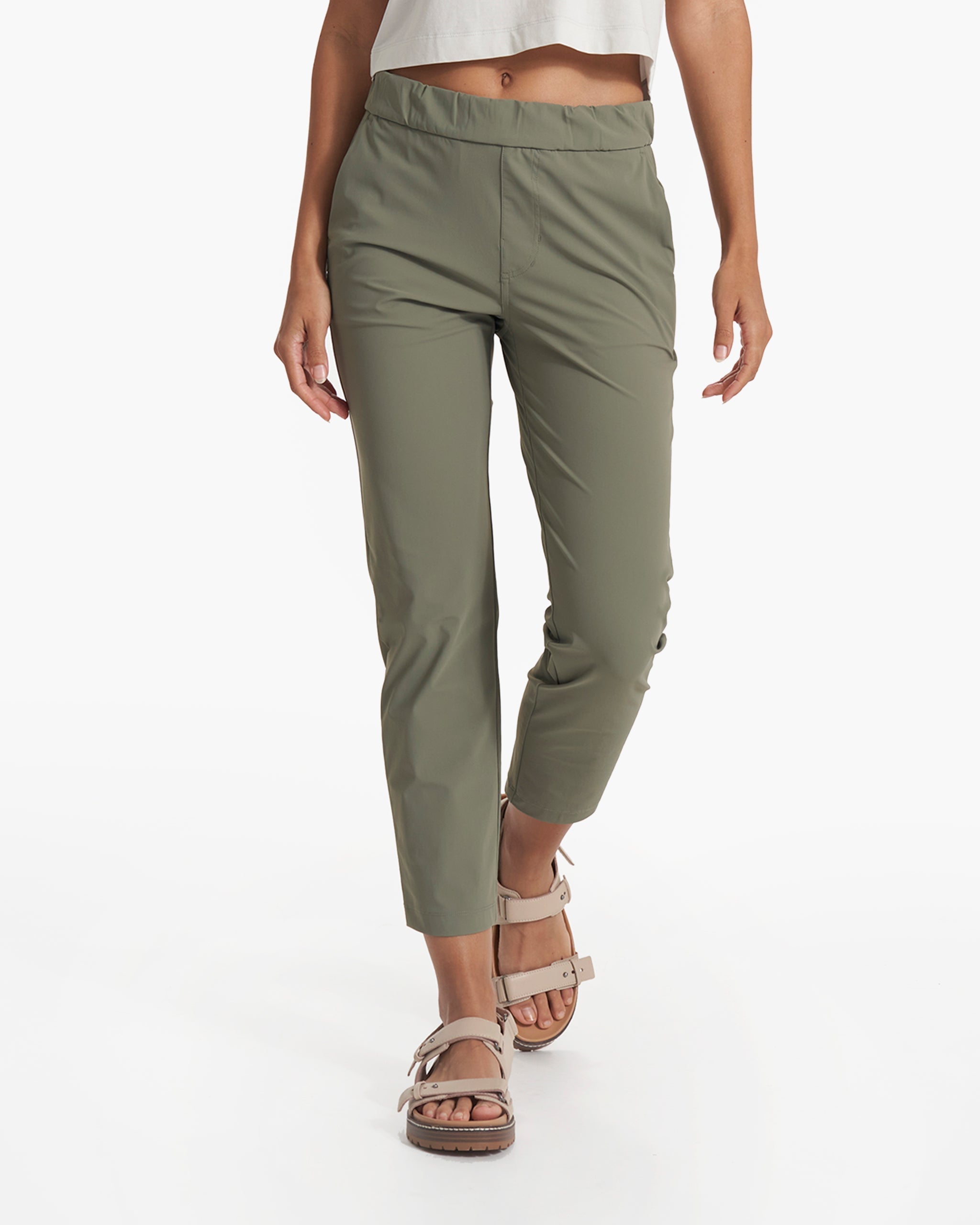 Miles Ankle Pant | Pistachio