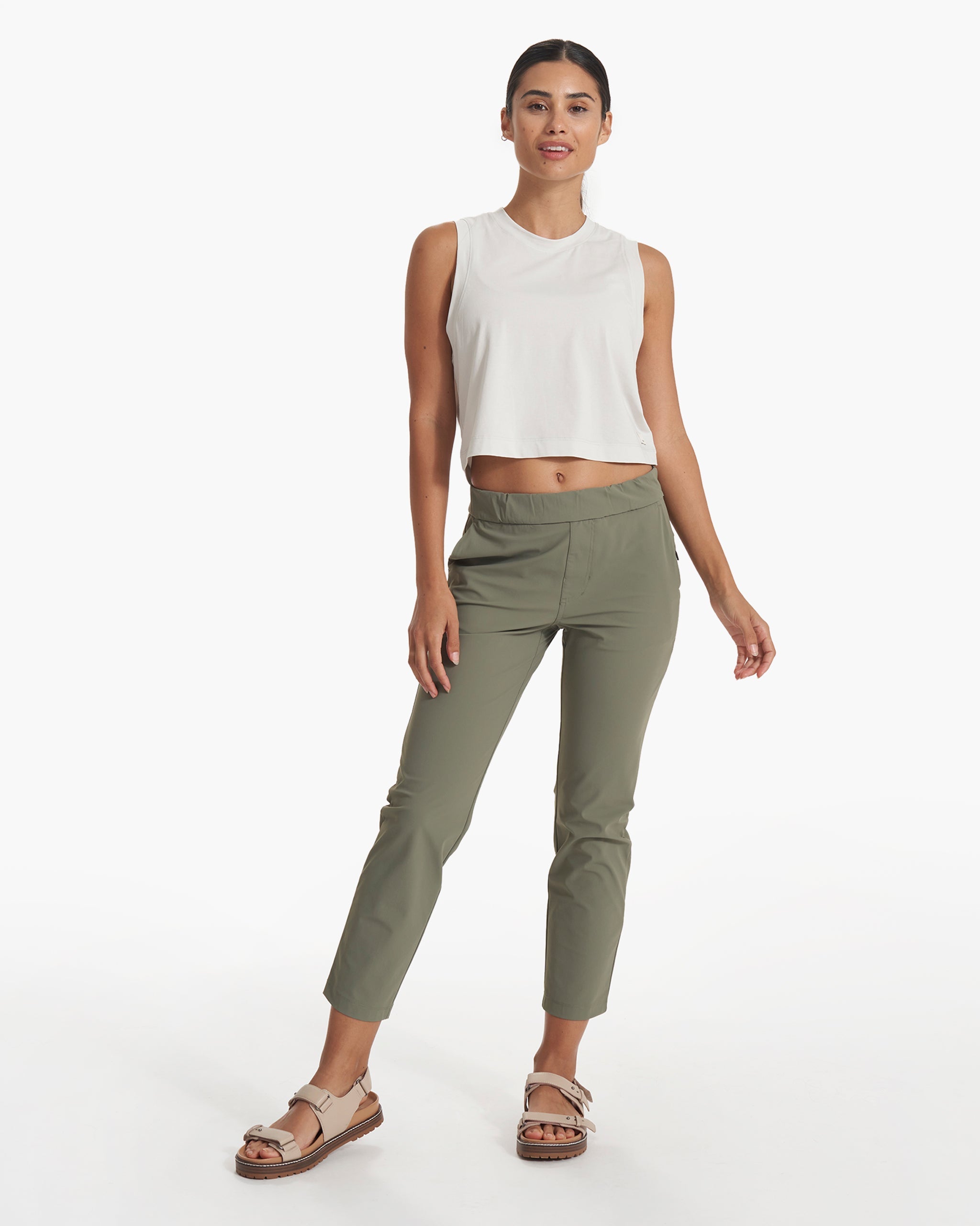 Miles Ankle Pant | Pistachio