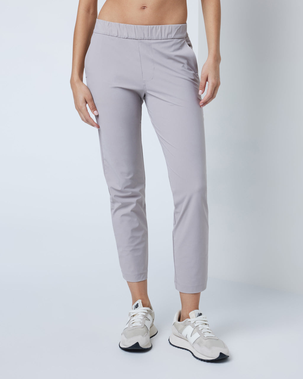 Miles Ankle Pant | Soft Pewter