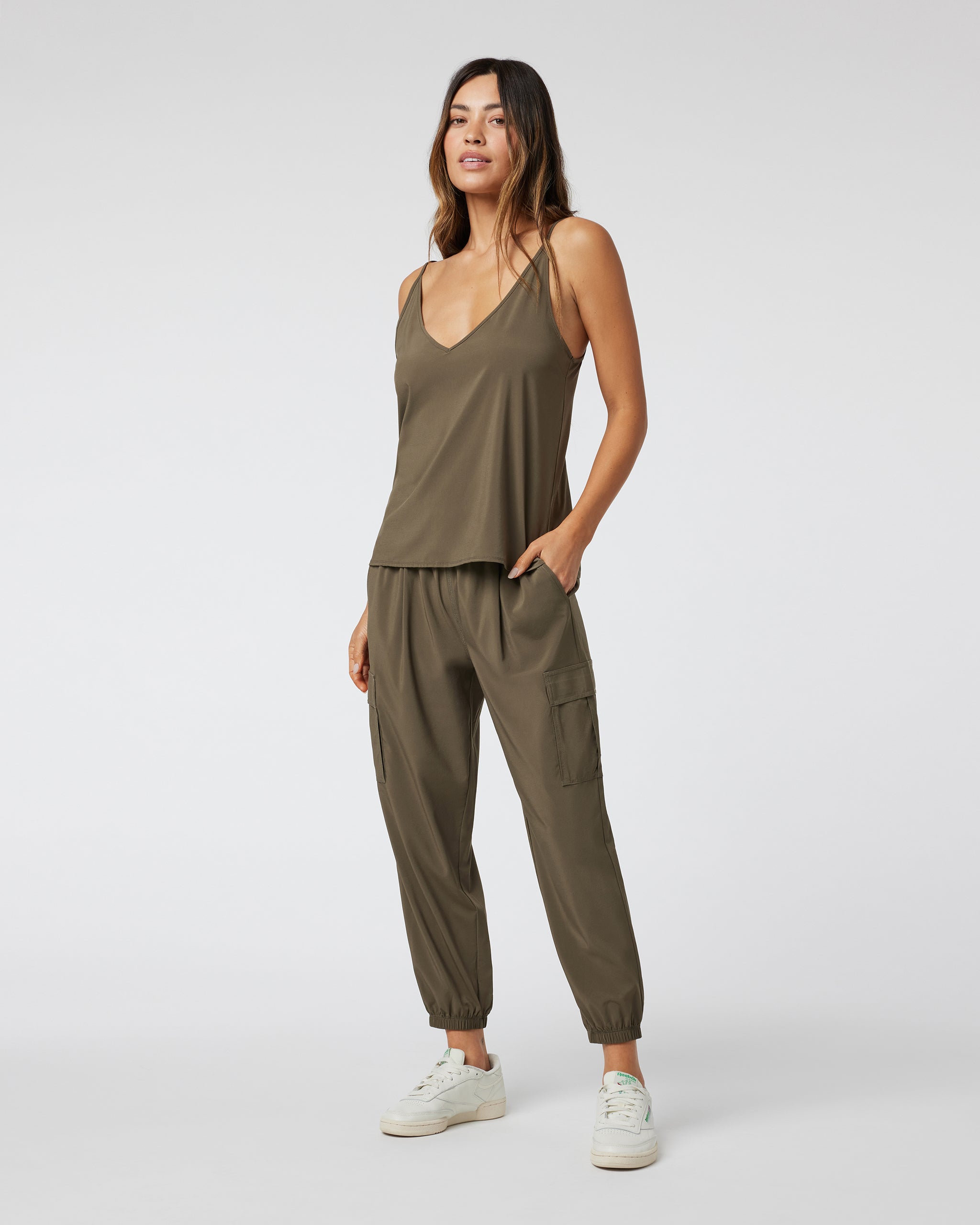 Villa Cargo Jogger | Dark Oregano